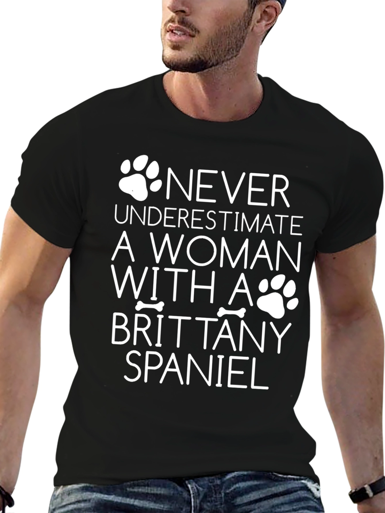 Brittany Spaniel Woman T-Shirt