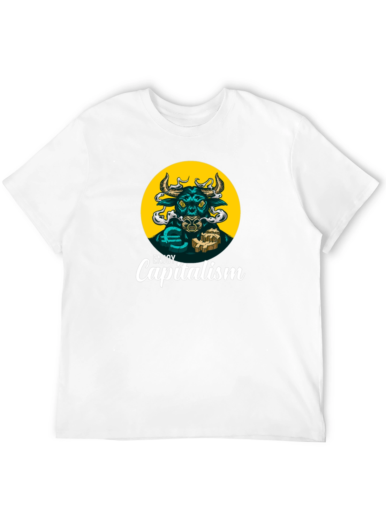 Enjoy Capitalism Bull T-Shirt