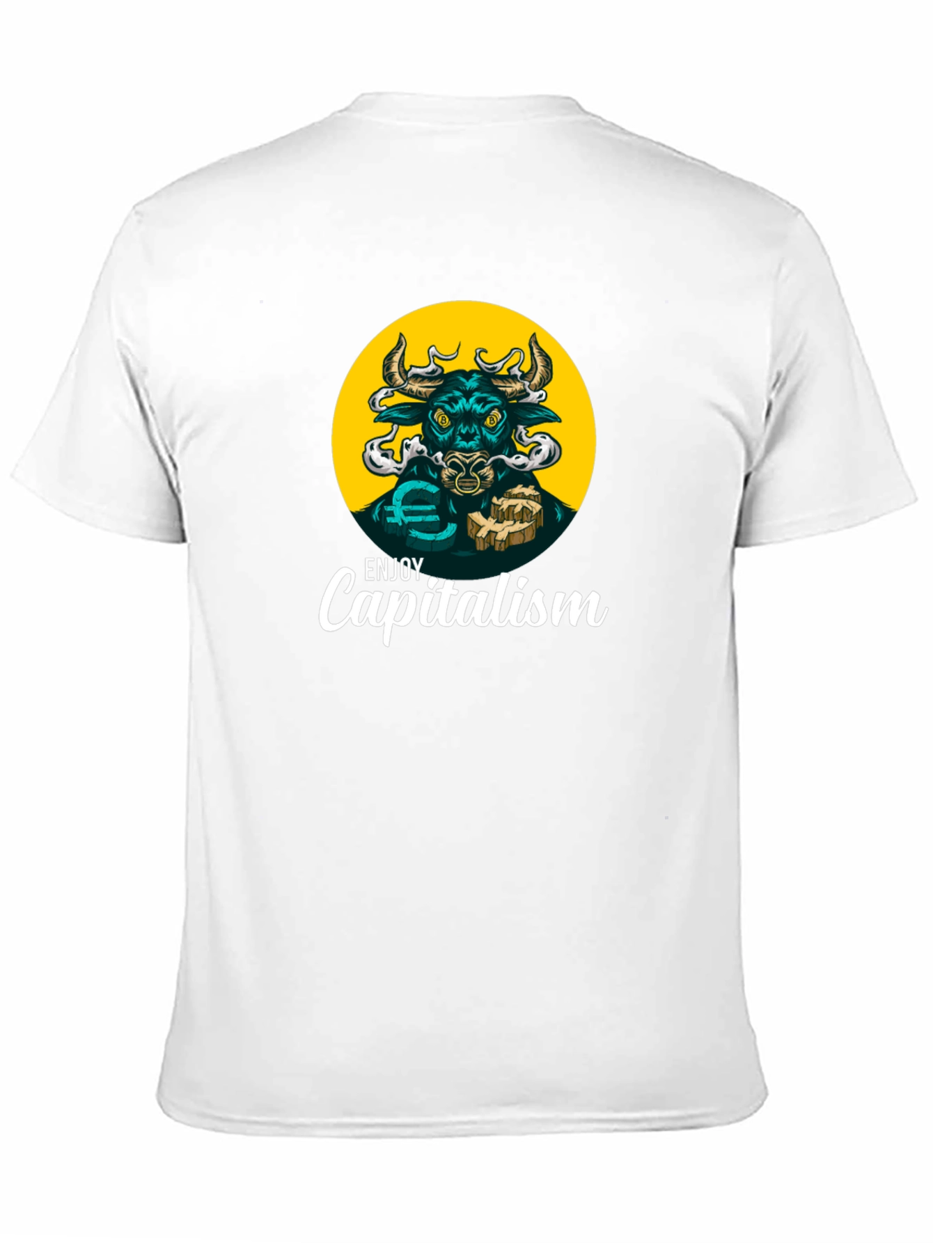 Enjoy Capitalism Bull T-Shirt