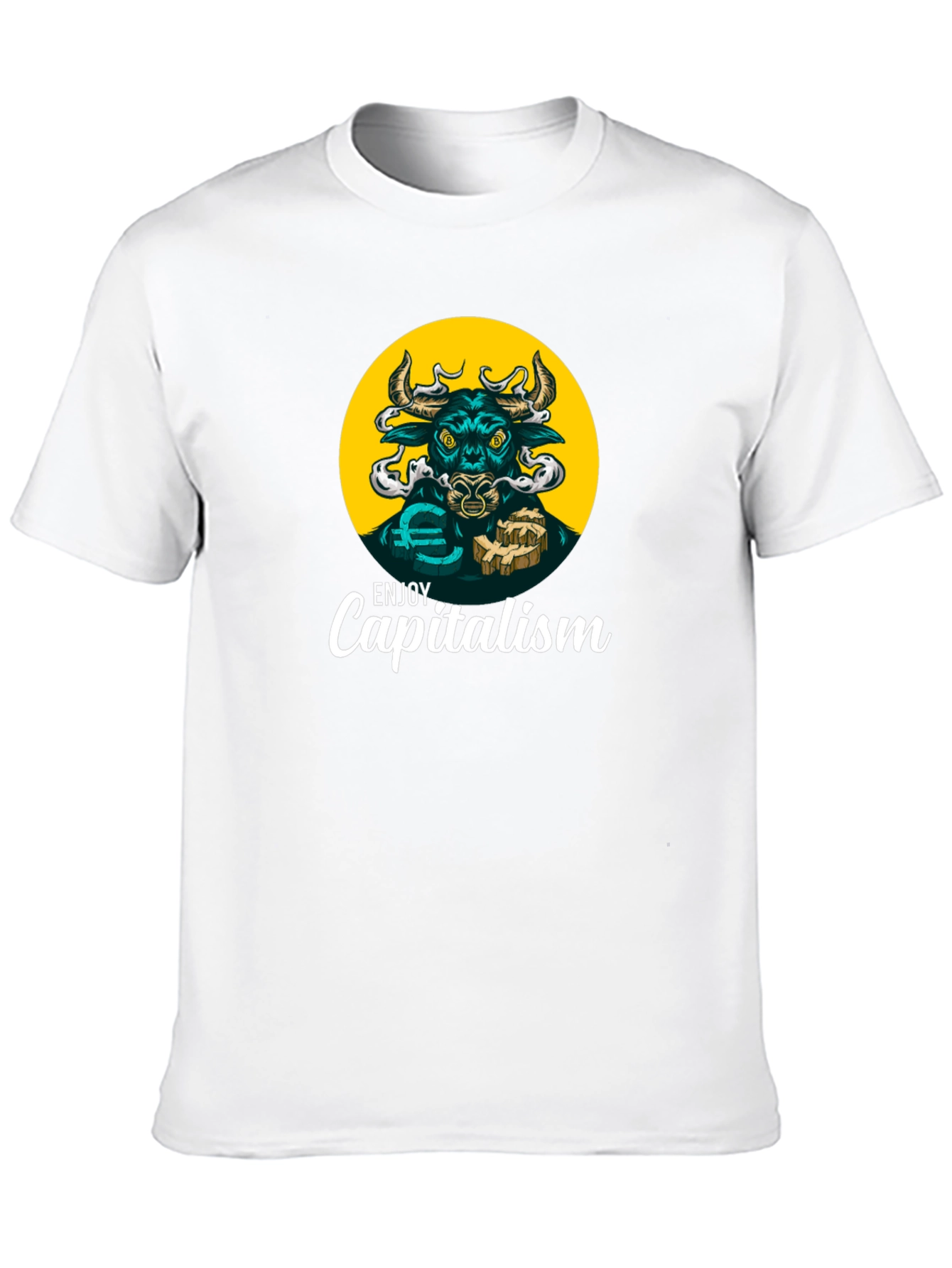Enjoy Capitalism Bull T-Shirt