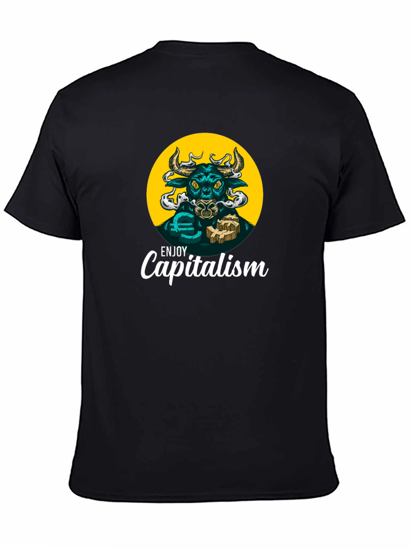 Enjoy Capitalism Bull T-Shirt
