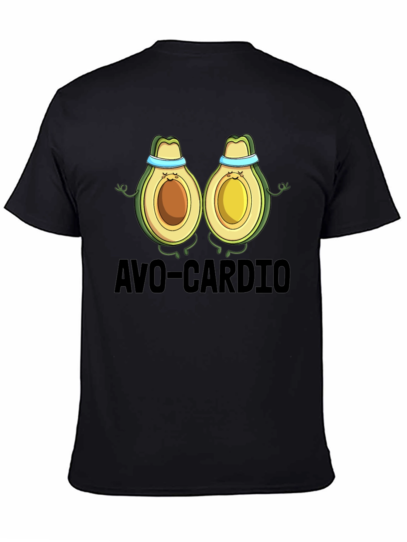 Avo-Cardio Black T-Shirt