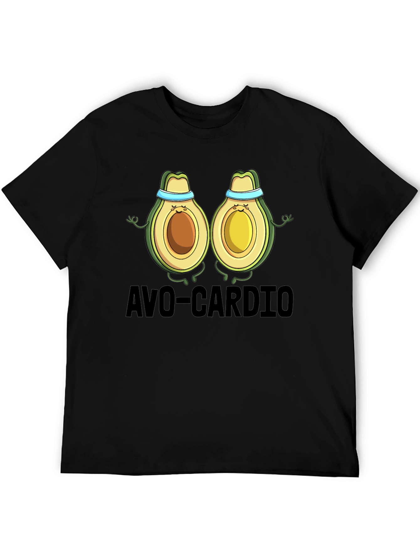 Avo-Cardio Black T-Shirt