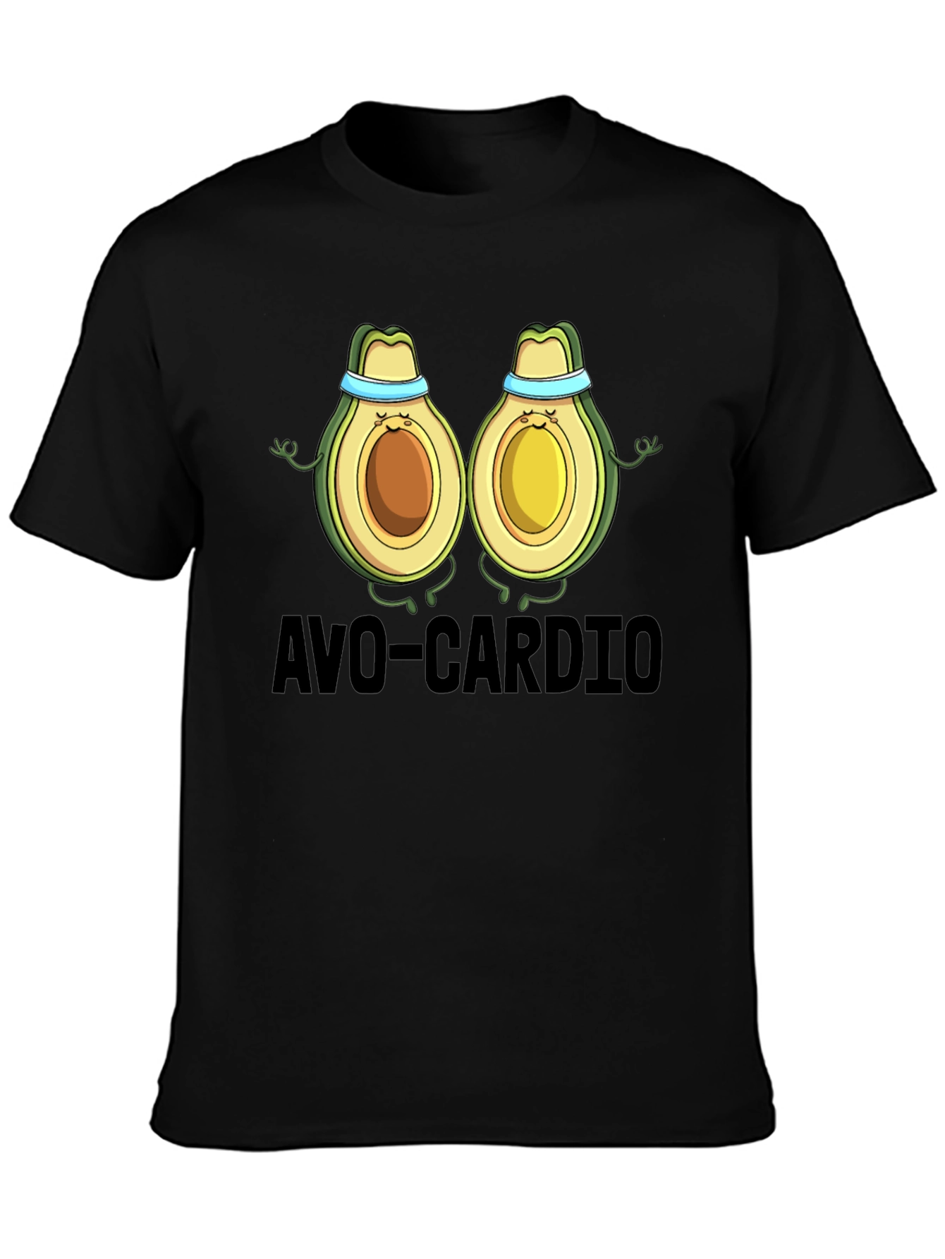 Avo-Cardio Black T-Shirt