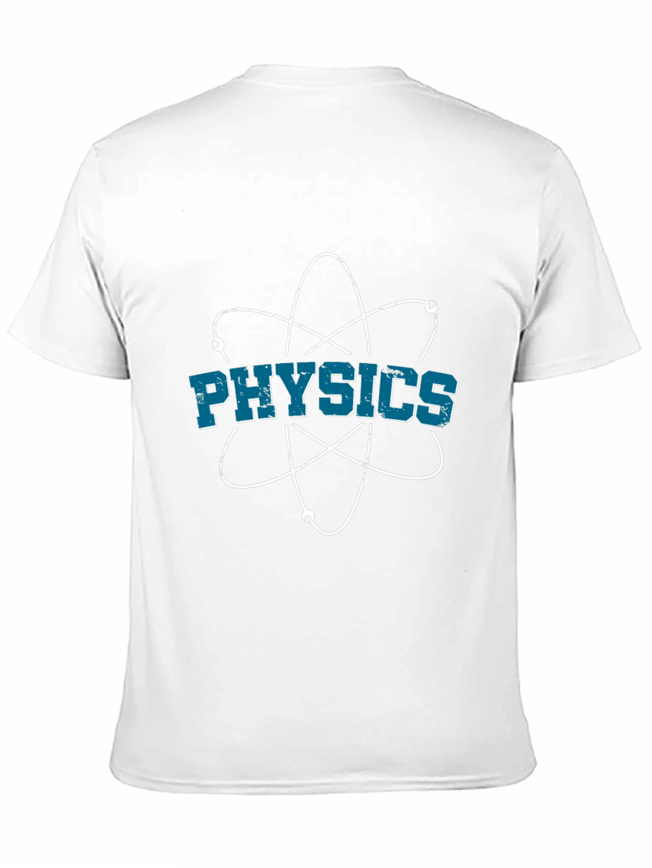 Physics Atom Graphic Tee - Science Geek Shirt