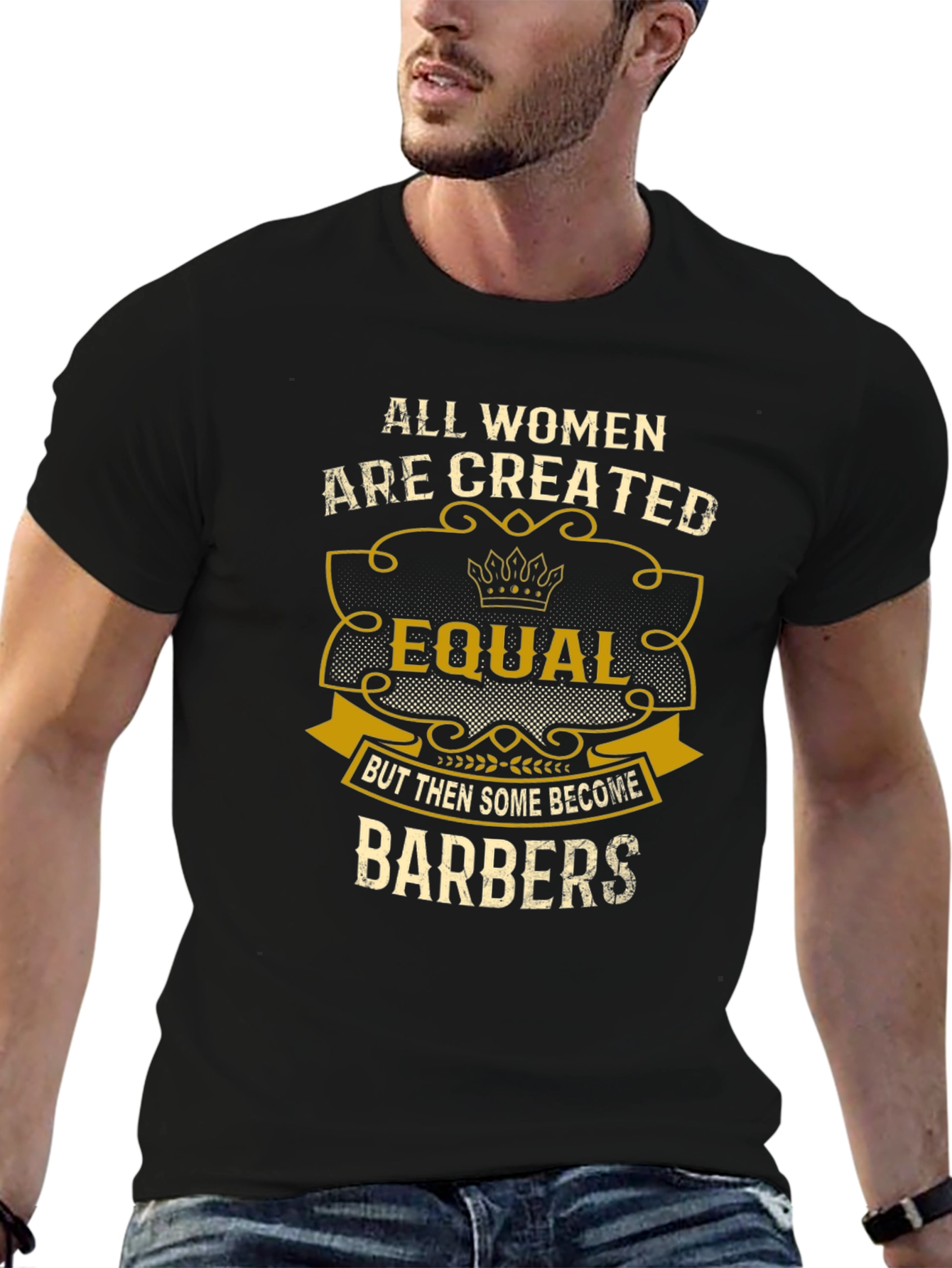 All Women Barbers T-Shirt - Unisex Graphic Tee