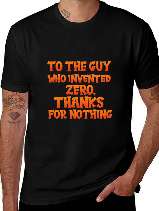 Zero Inventor Graphic T-Shirt