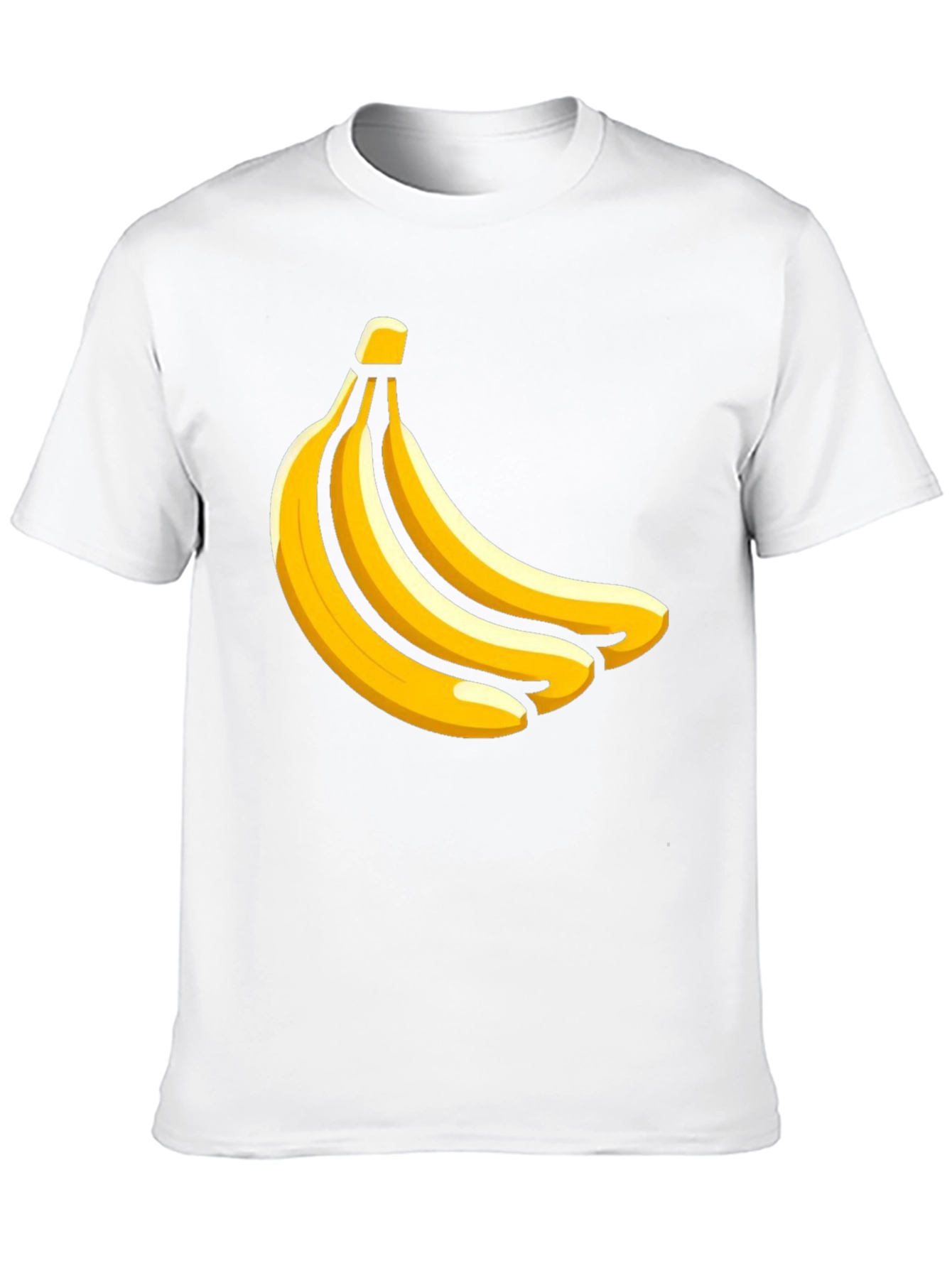 Banana Bunch Graphic T-Shirt - Casual Black Tee