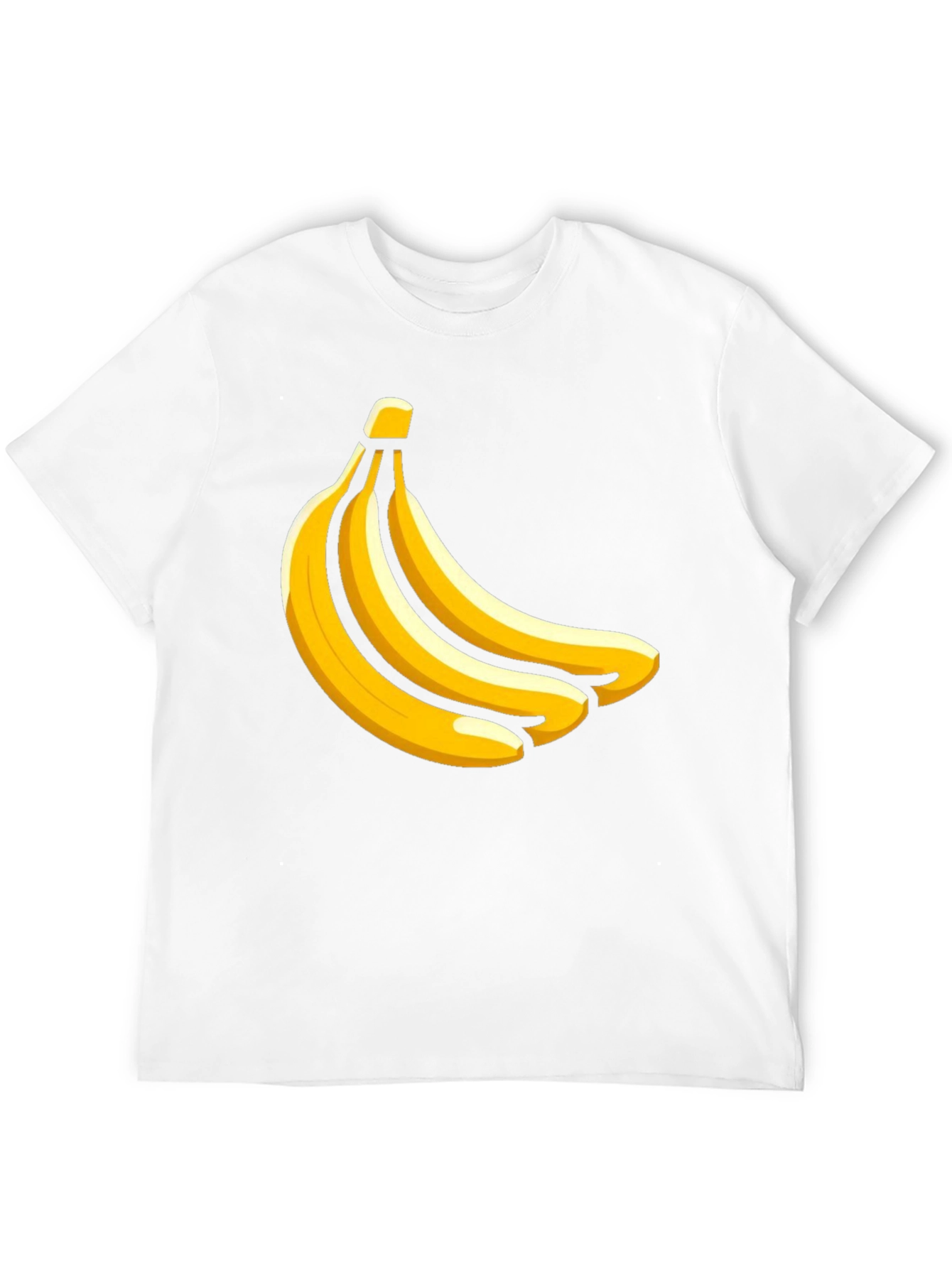 Banana Bunch Graphic T-Shirt - Casual Black Tee