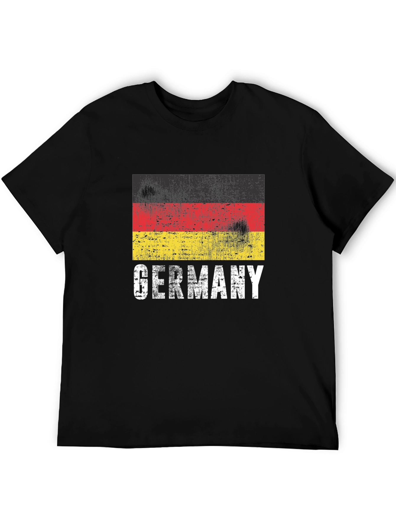 Germany Flag Graphic Tee - Distressed Print