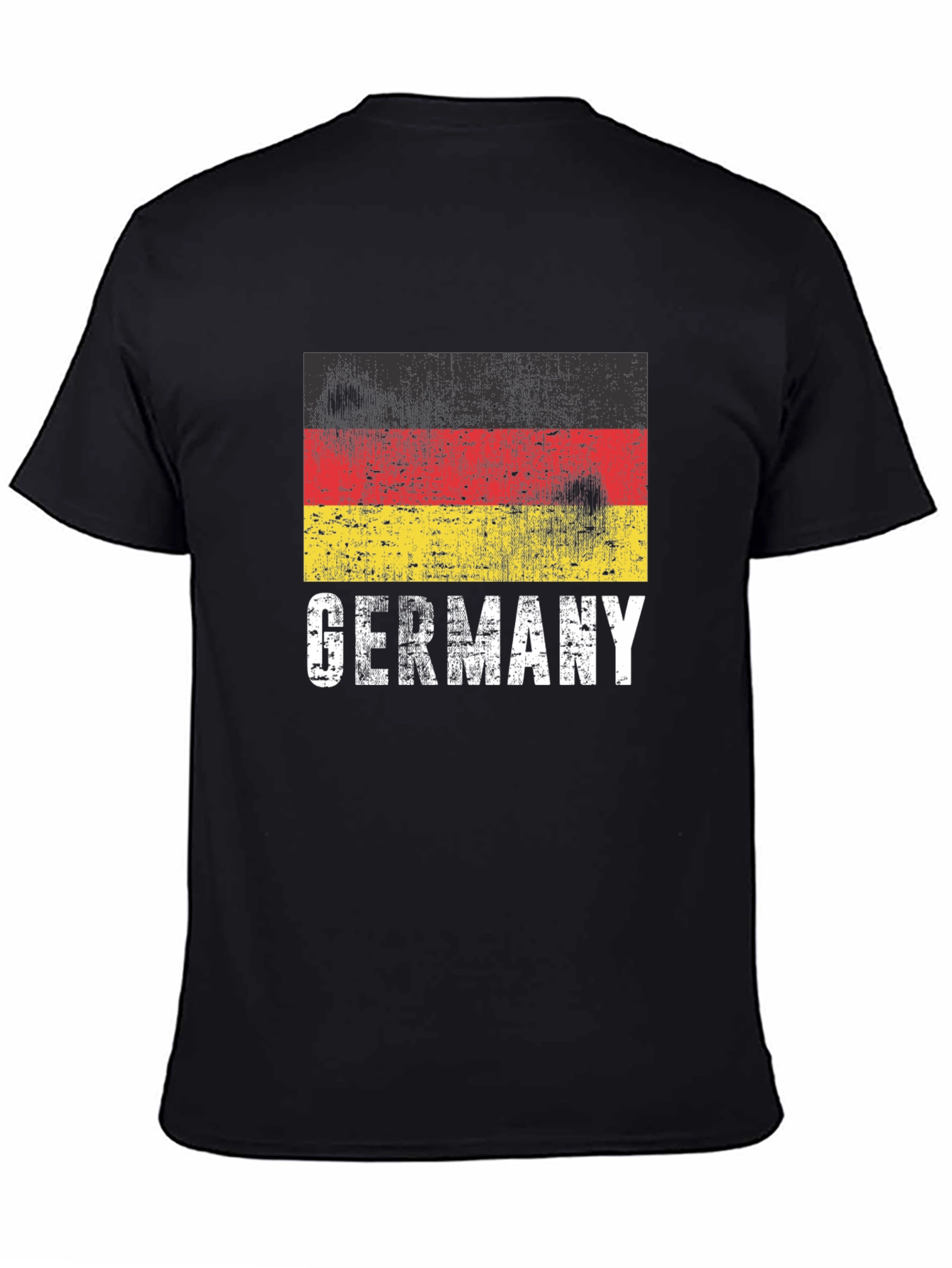 Germany Flag Graphic Tee - Distressed Print
