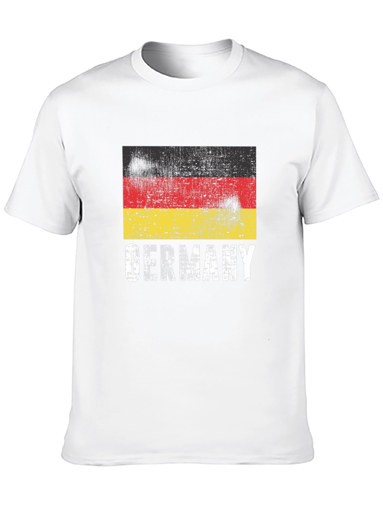 Germany Flag Graphic Tee - Distressed Print