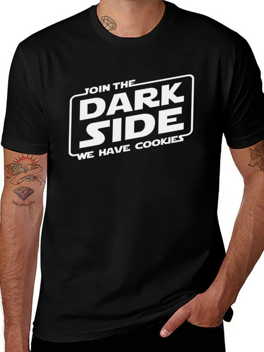 Dark Side Cookies Tee - Funny Graphic T-Shirt