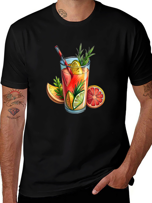 Citrus Cocktail T-Shirt - Stylish & Refreshing Design