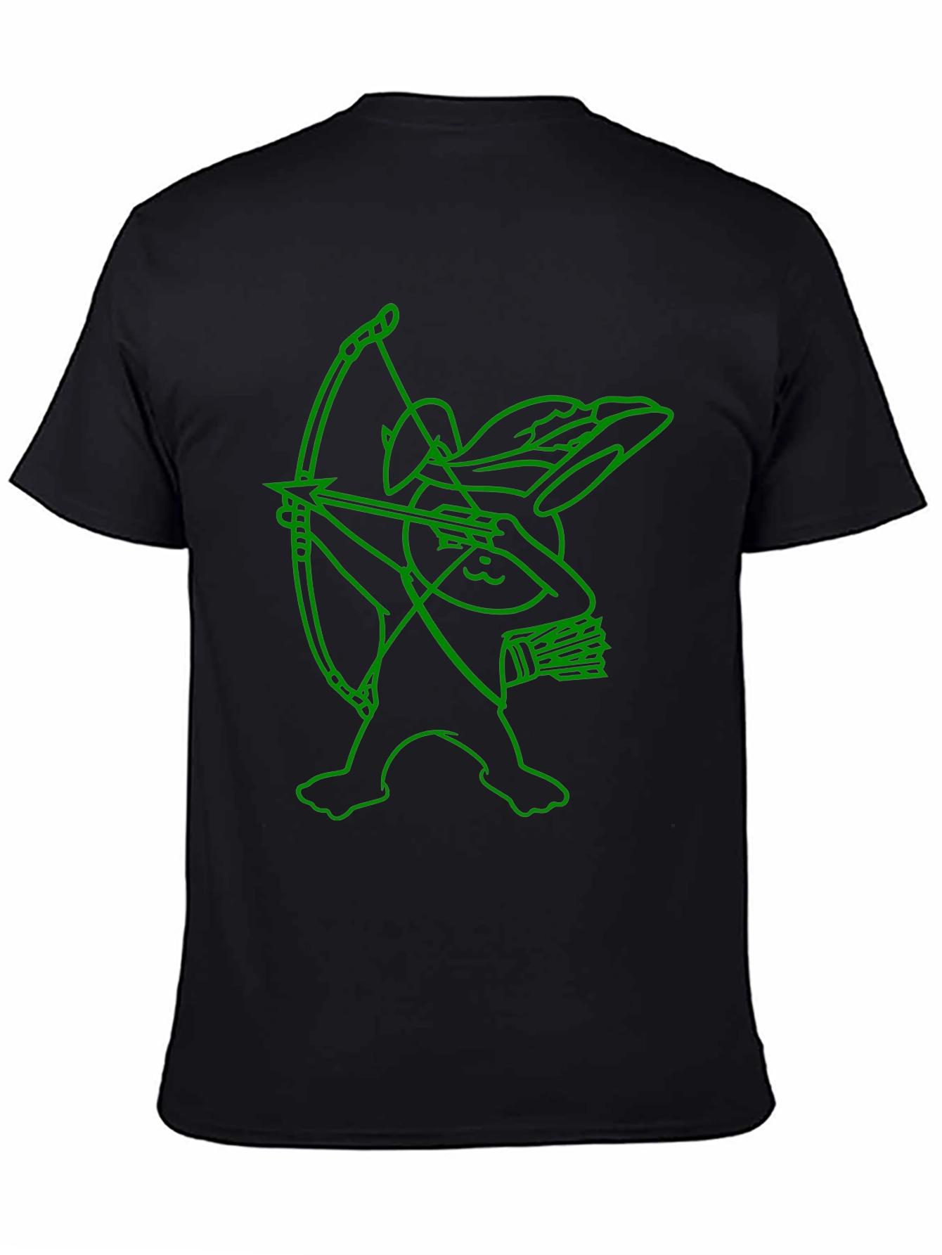 Archer Bunny Tee - Funny Graphic Print