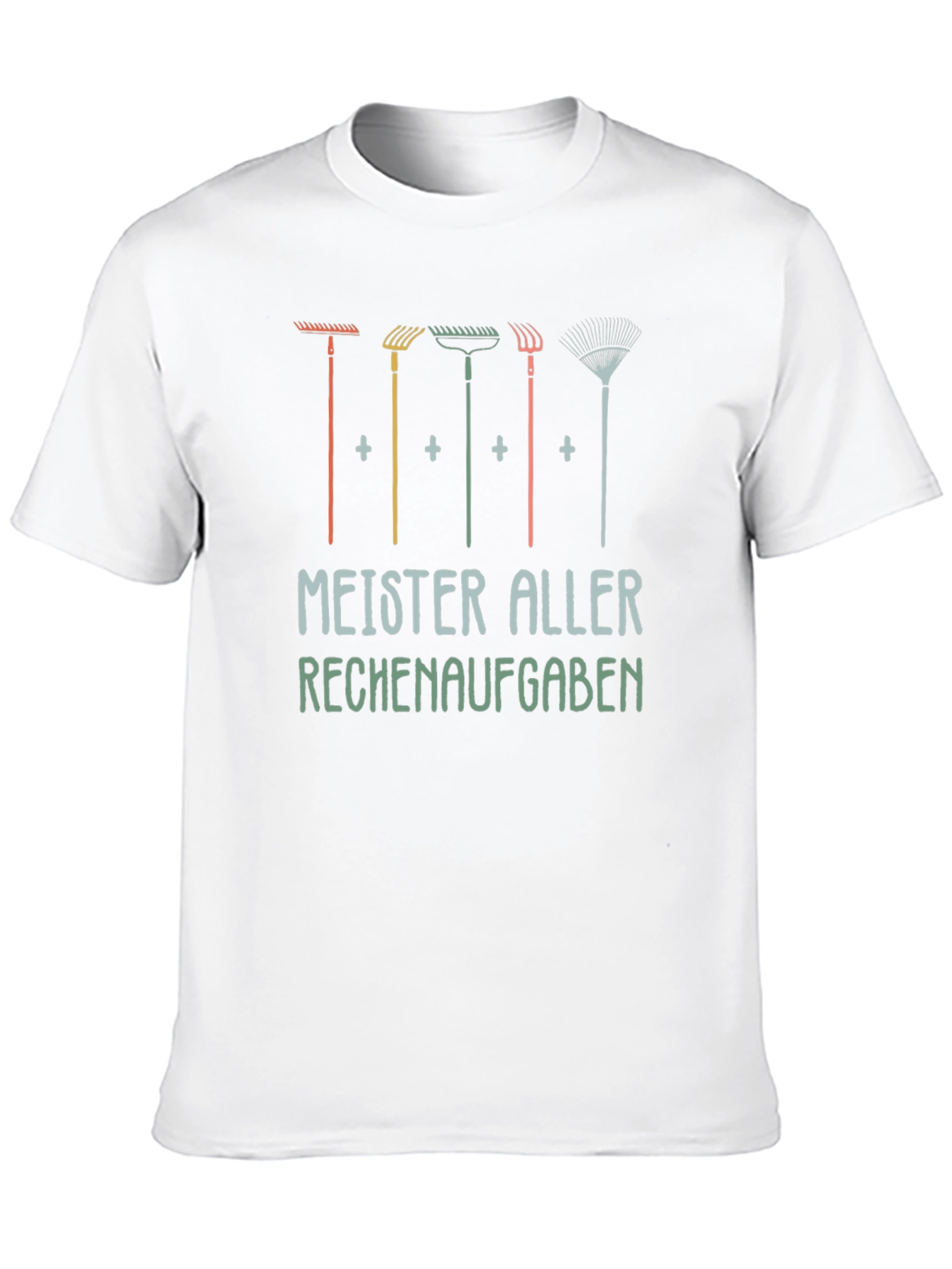 Gardening Tools T-Shirt - Meister Aller Rechenaufgaben
