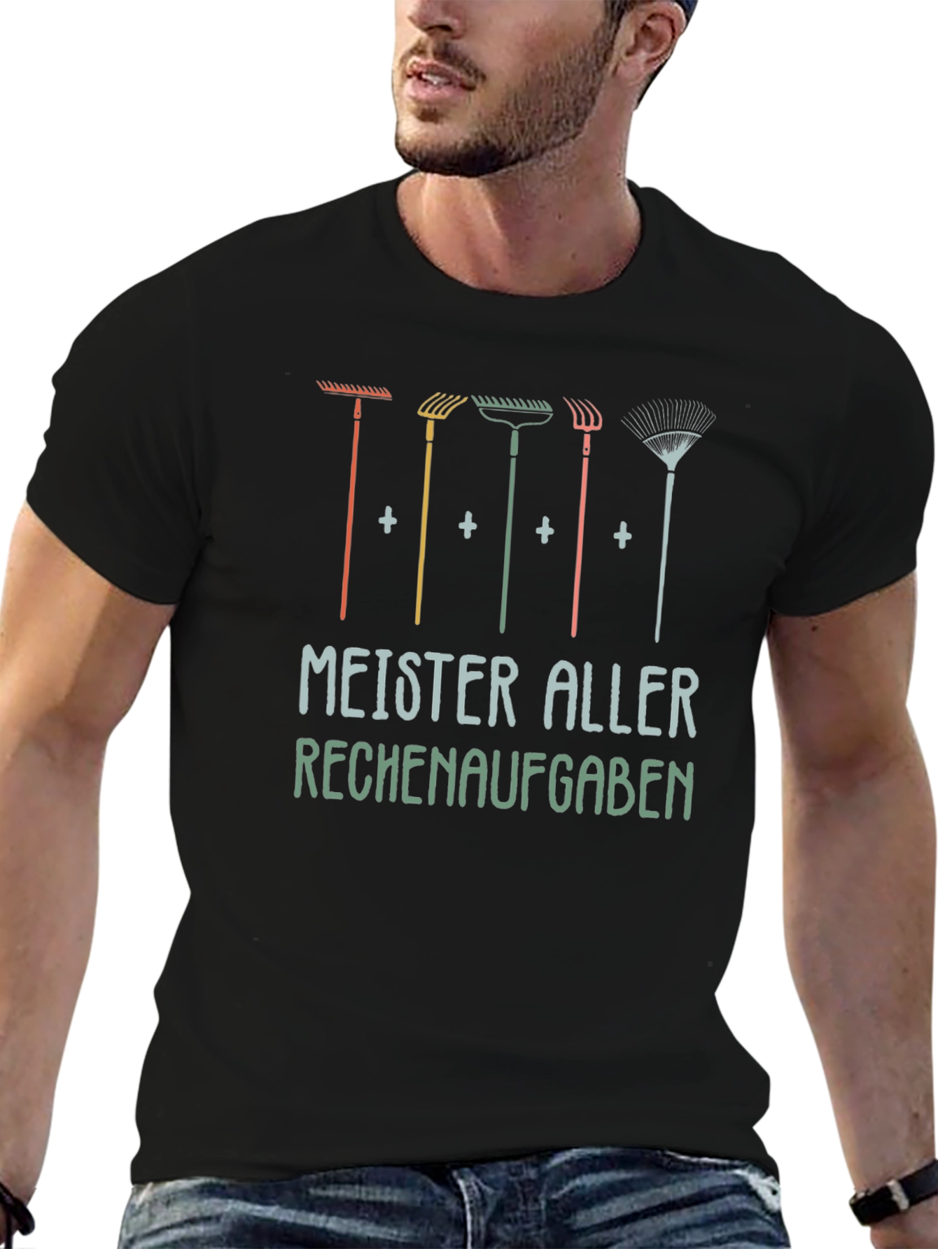 Gardening Tools T-Shirt - Meister Aller Rechenaufgaben