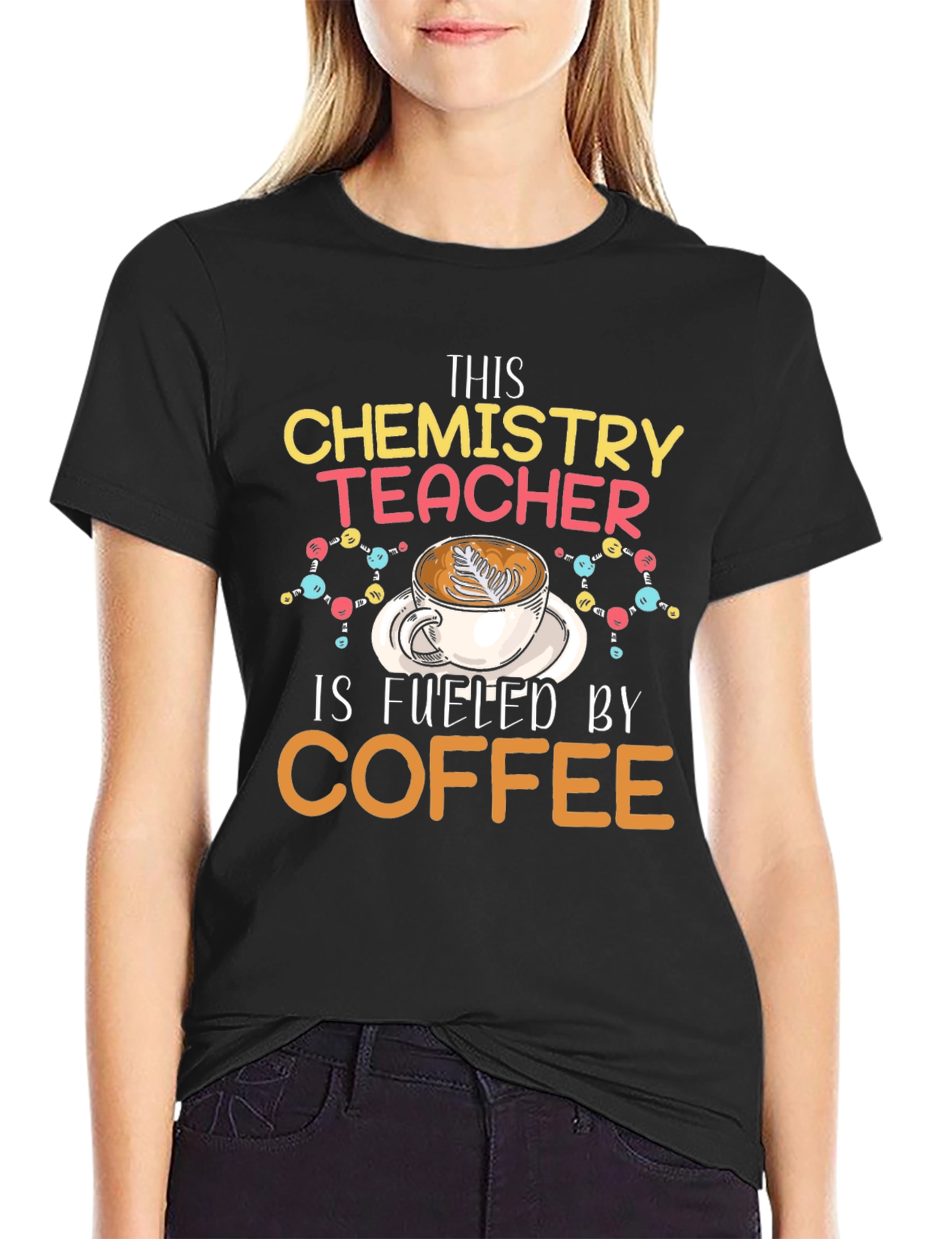 Chemistry Teacher Fuel Coffee T-Shirt