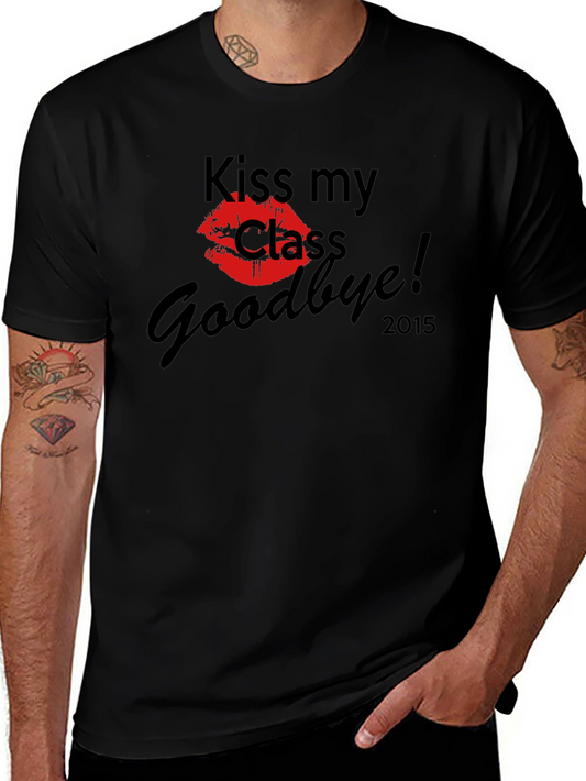 Kiss My Class Goodbye! Black T-Shirt