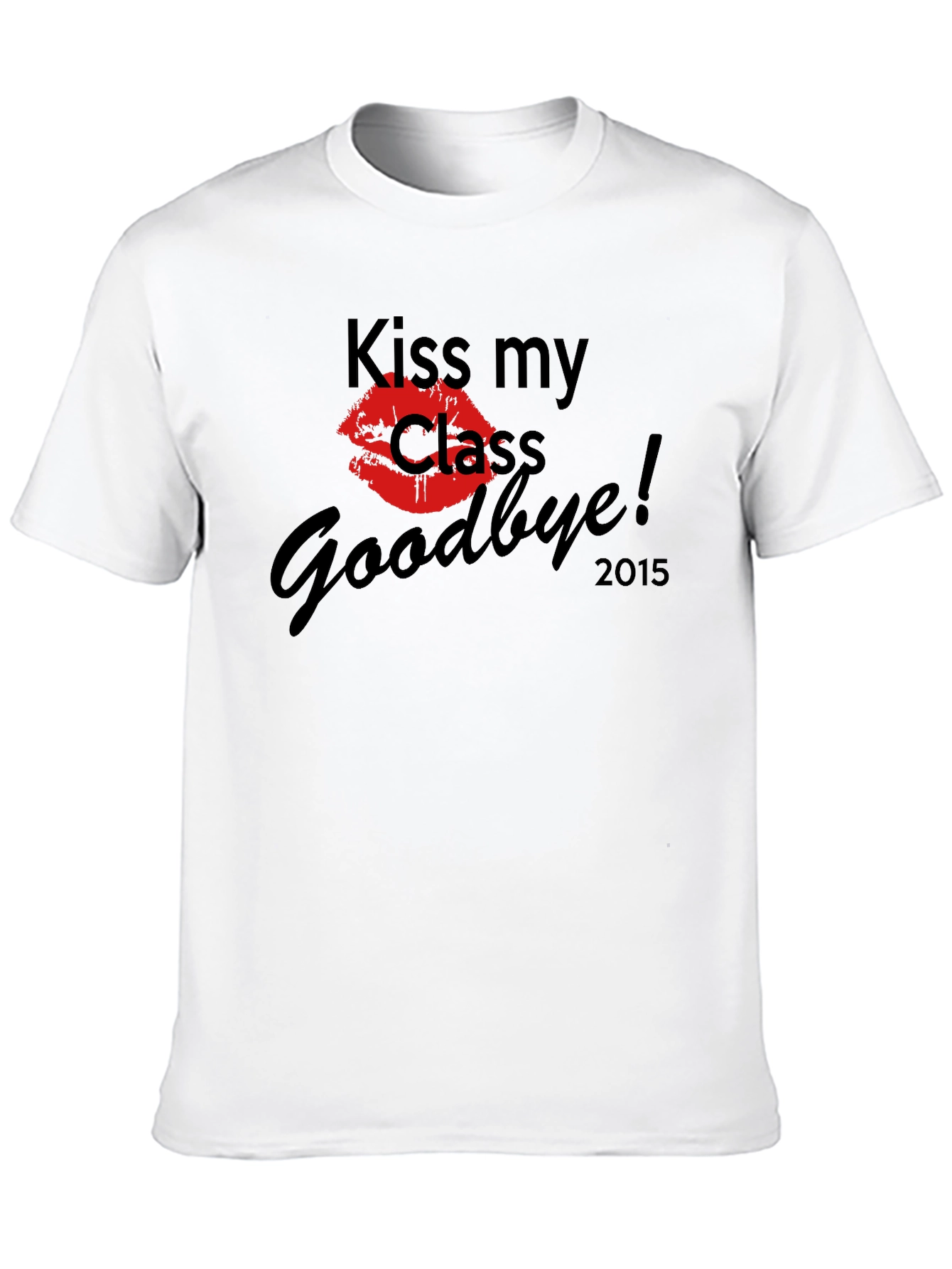 Kiss My Class Goodbye! Black T-Shirt