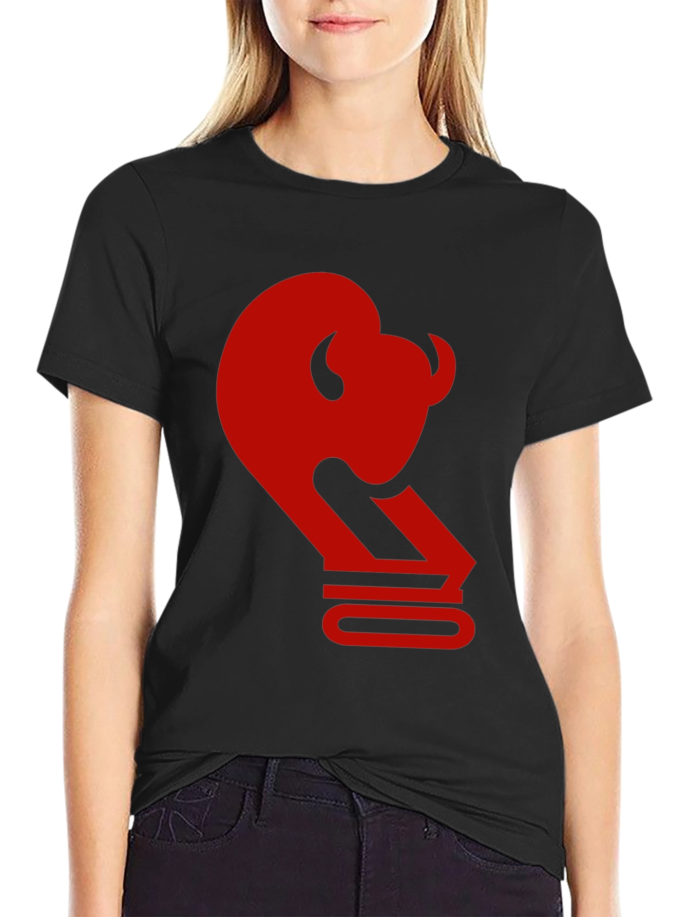 Bold Bison Graphic Tee - Black