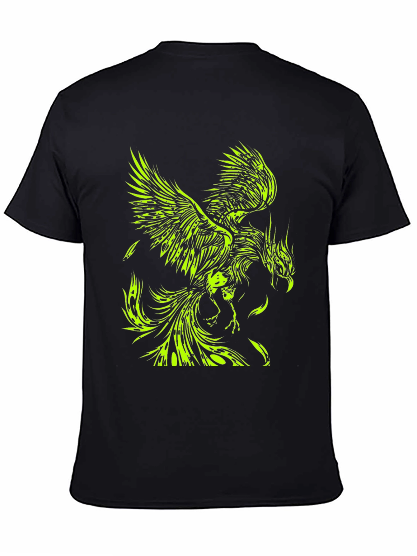 Phoenix Graphic T-Shirt - Black