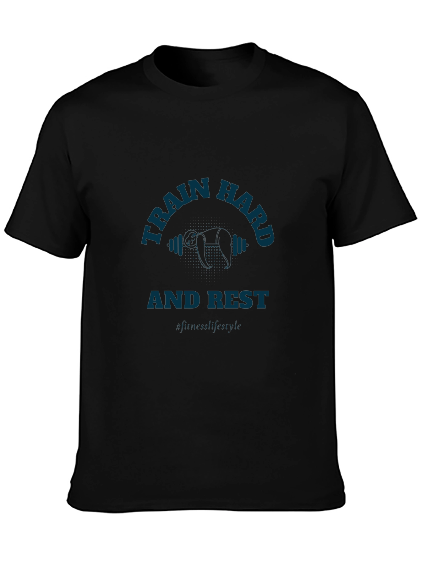 Train Hard Rest T-Shirt - Fitness Lifestyle Tee