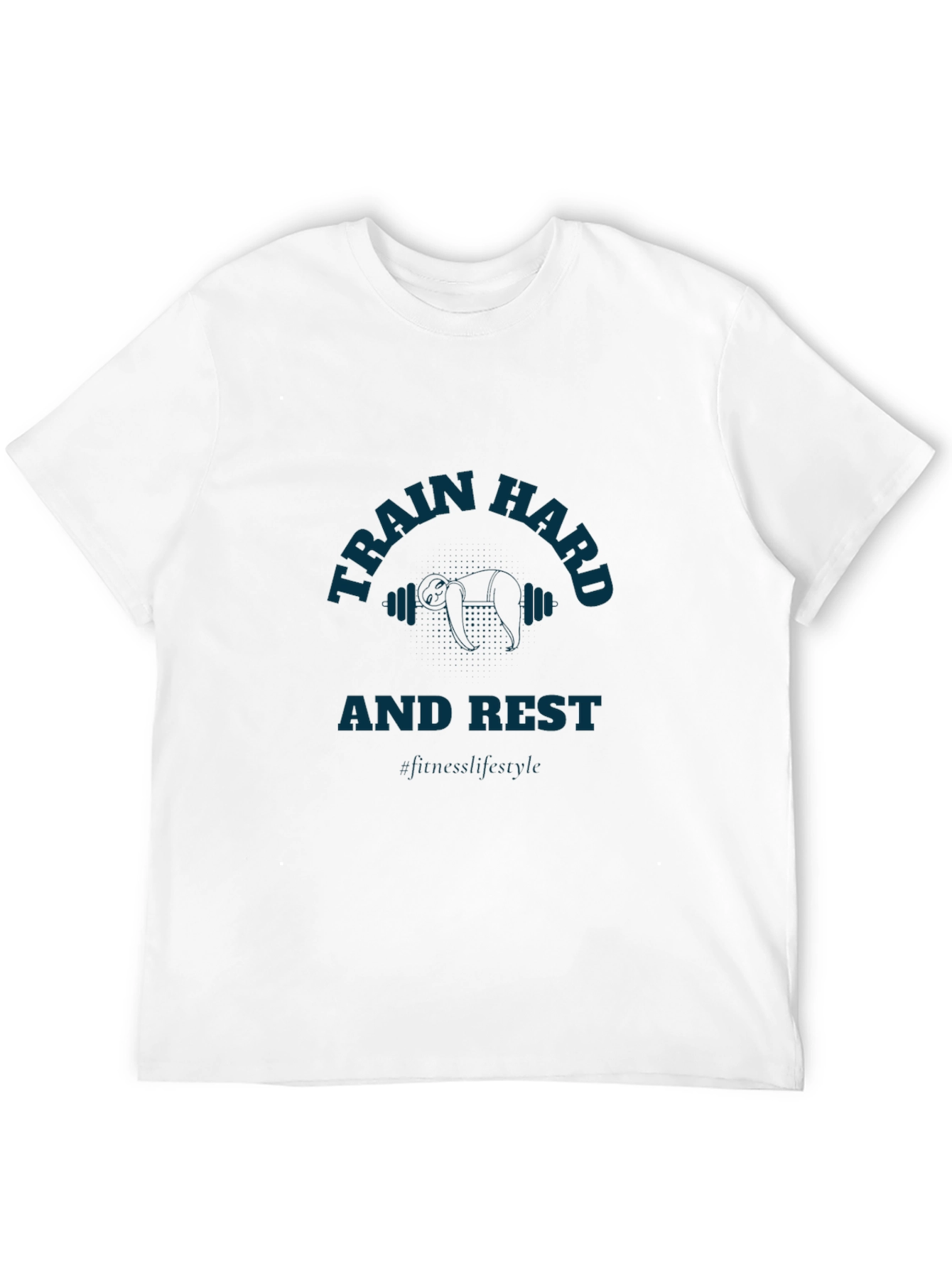 Train Hard Rest T-Shirt - Fitness Lifestyle Tee