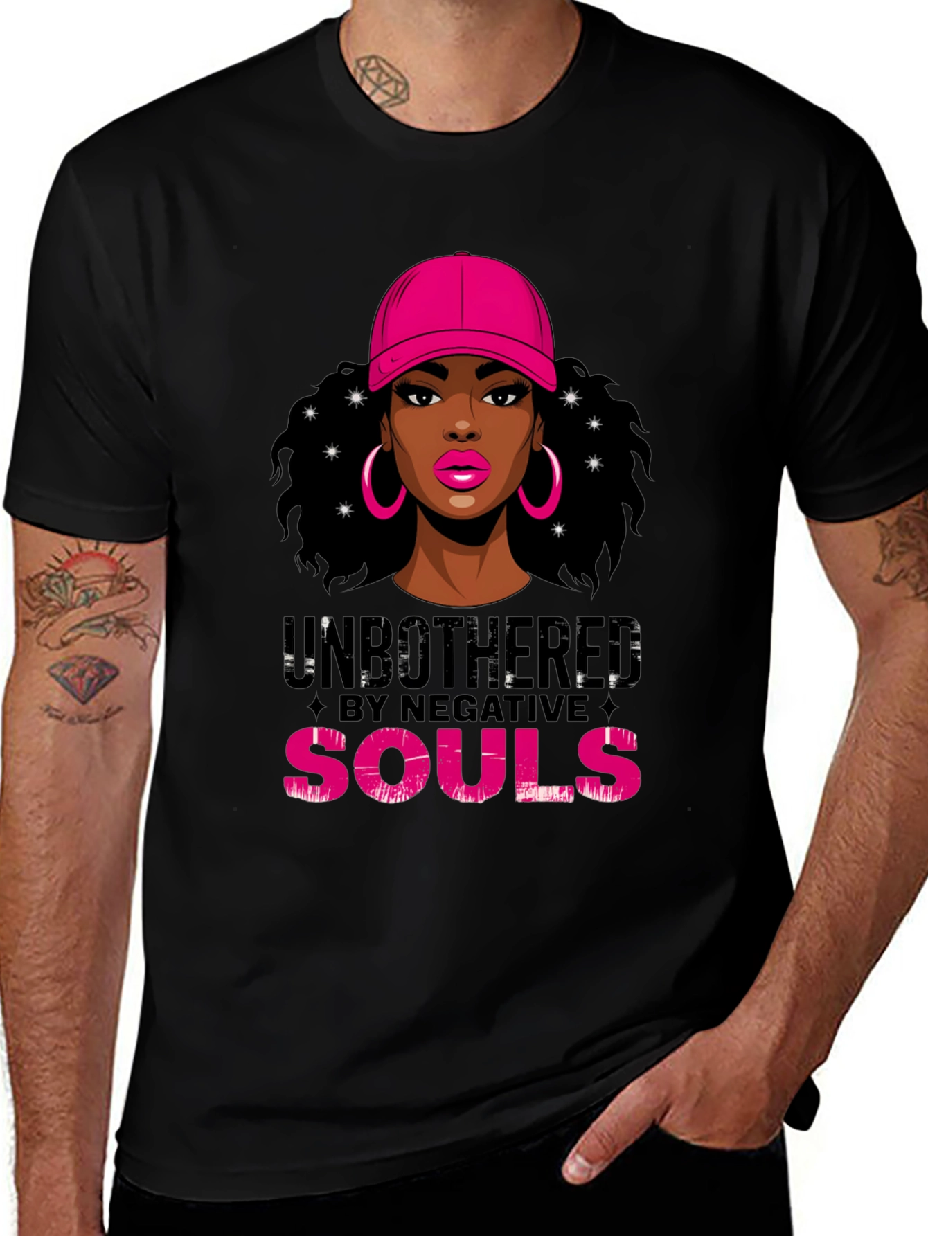 Unbothered Graphic Tee - Stylish Womens T-Shirt