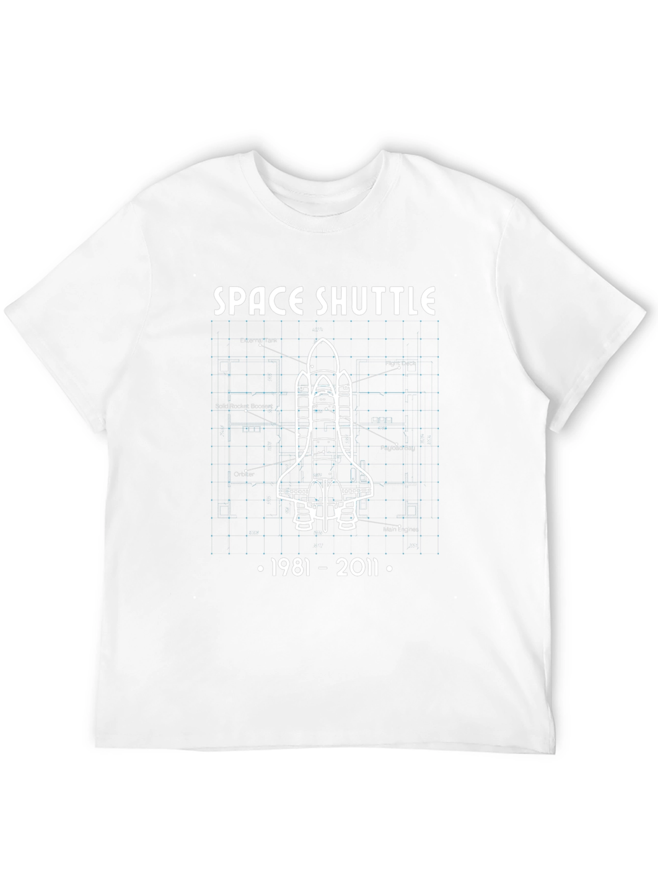 Space Shuttle 1981-2011 Graphic Tee