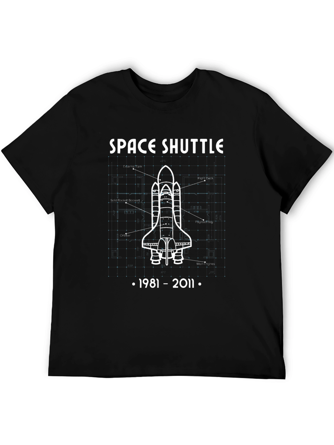 Space Shuttle 1981-2011 Graphic Tee