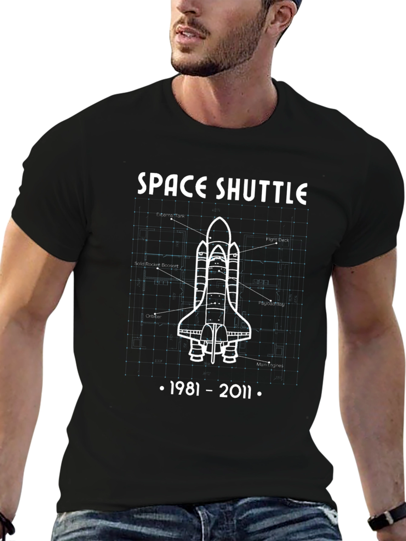 Space Shuttle 1981-2011 Graphic Tee
