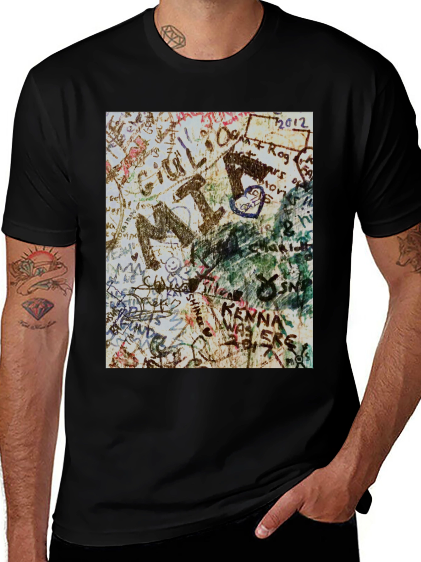 Graffiti Art T-Shirt - Unique Design