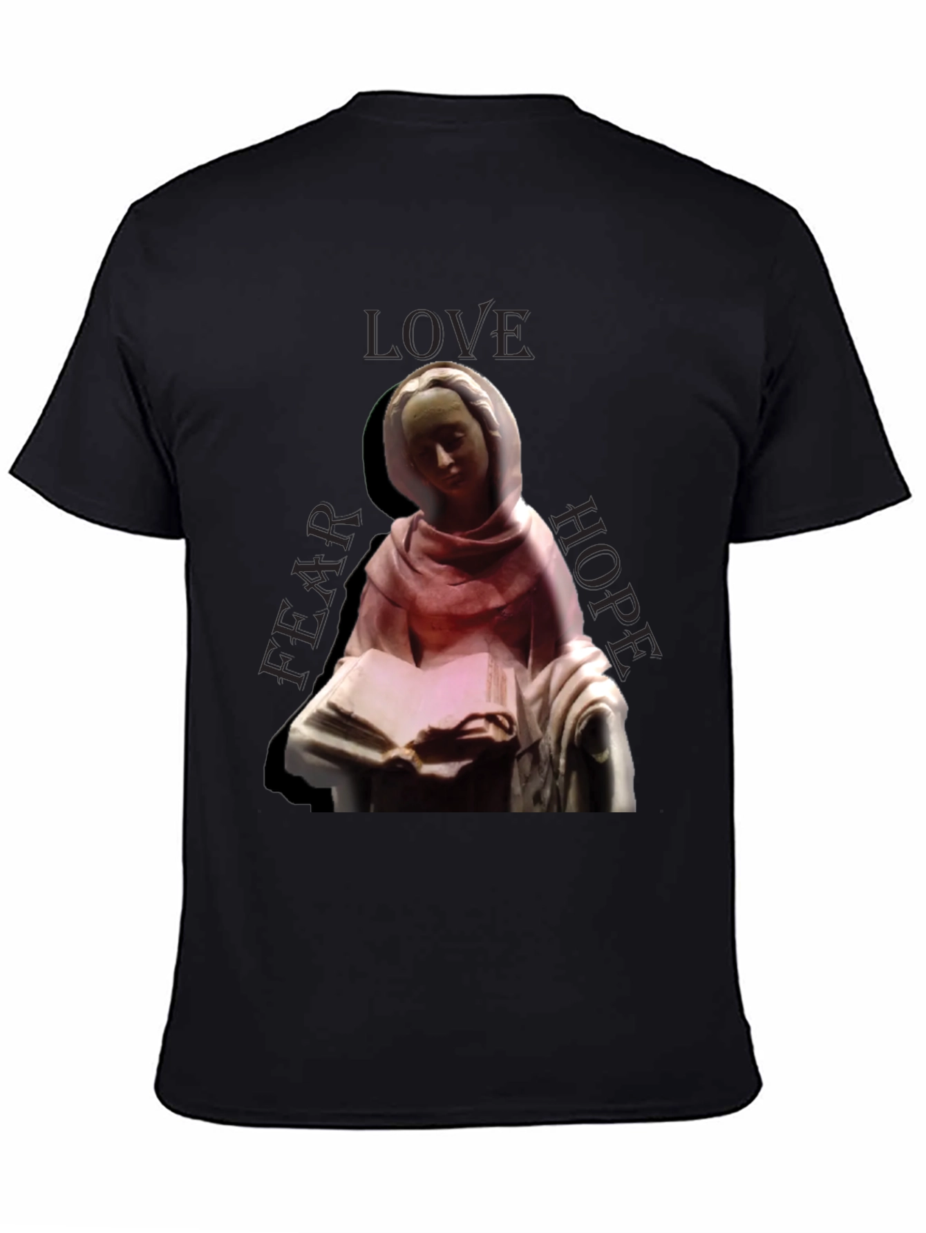 Madonna Love Hope Fear Graphic T-Shirt