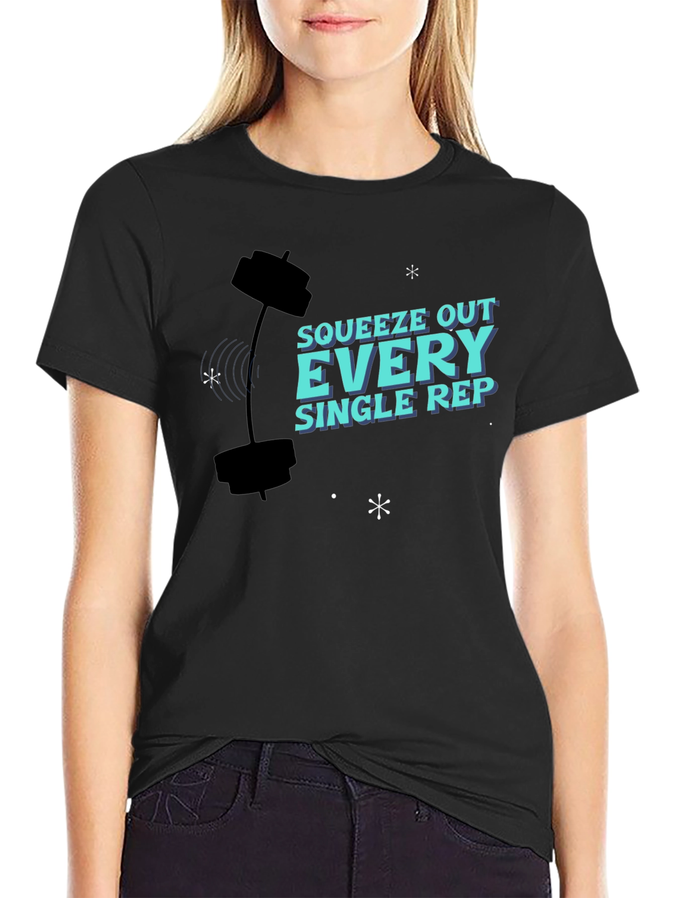 Squeeze Out Every Rep T-Shirt Gym Workout Apparel