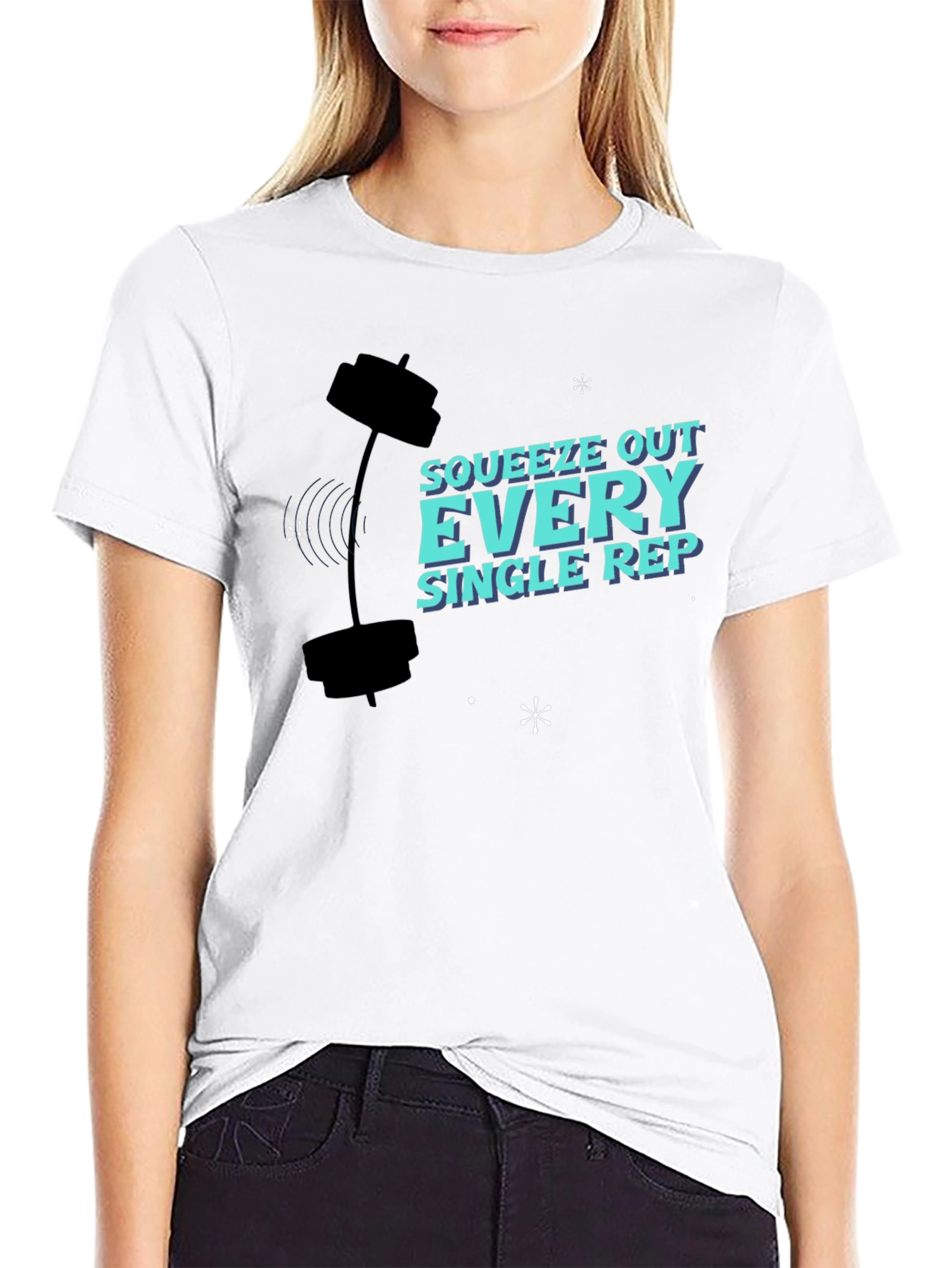 Squeeze Out Every Rep T-Shirt Gym Workout Apparel