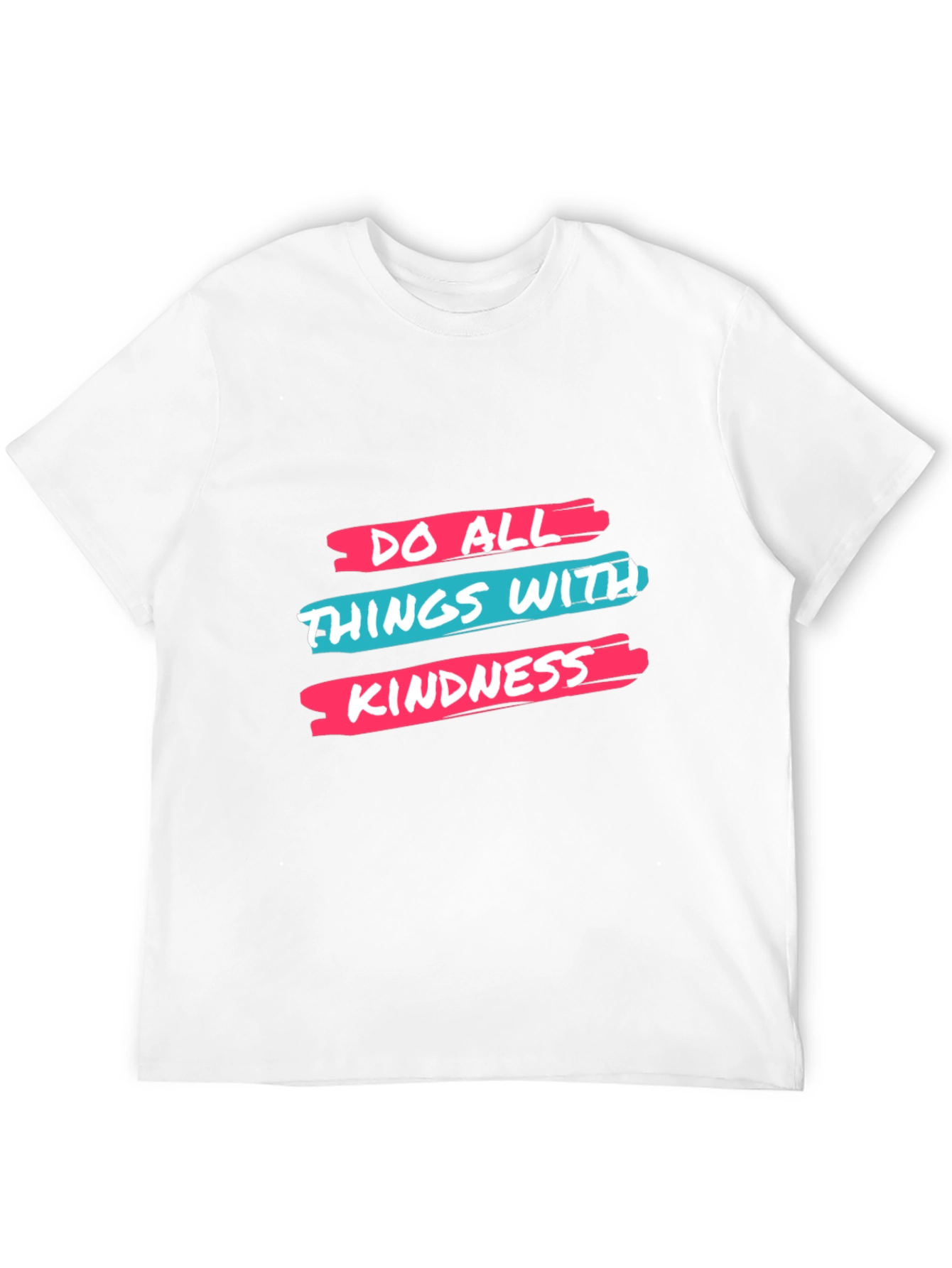 Kindness Graphic Tee - Black Cotton Blend