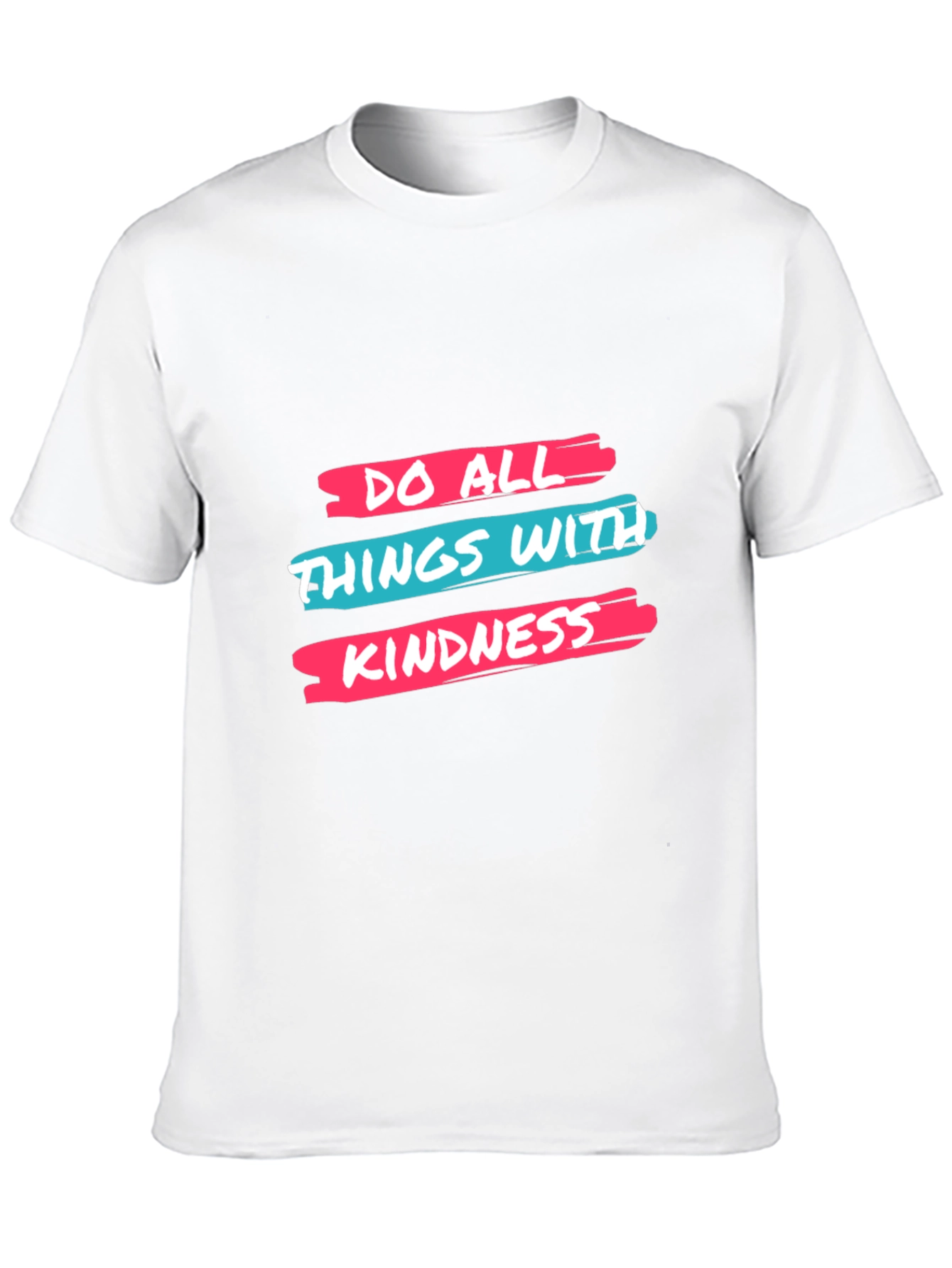 Kindness Graphic Tee - Black Cotton Blend