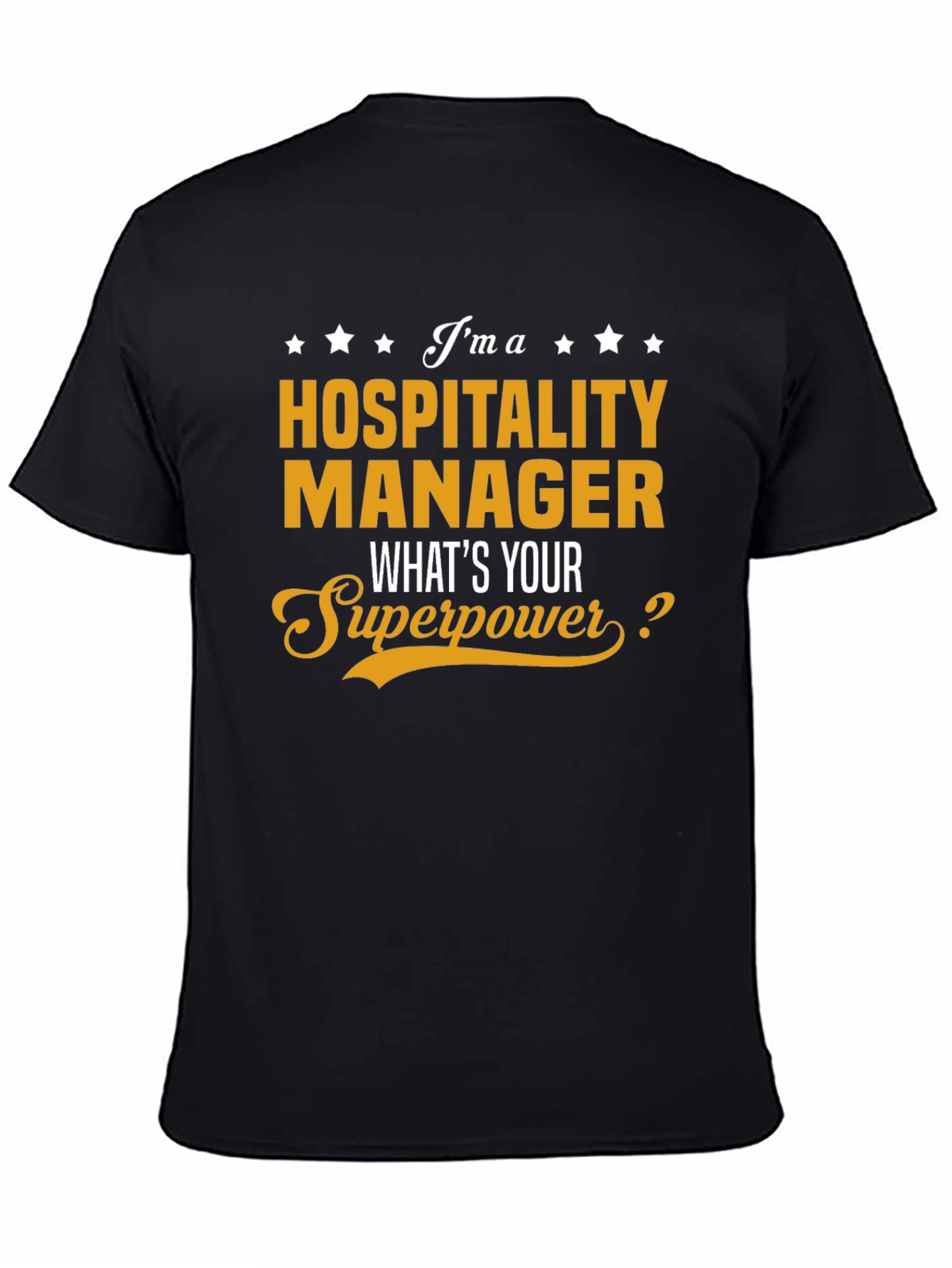 Hospitality Manager Superpower T-Shirt - Job Pride