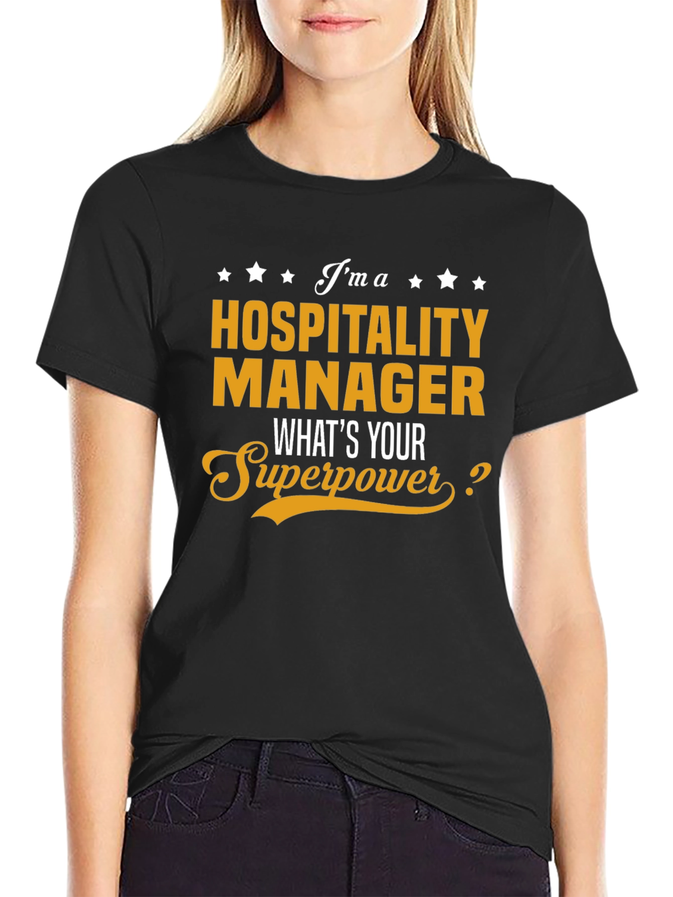 Hospitality Manager Superpower T-Shirt - Job Pride