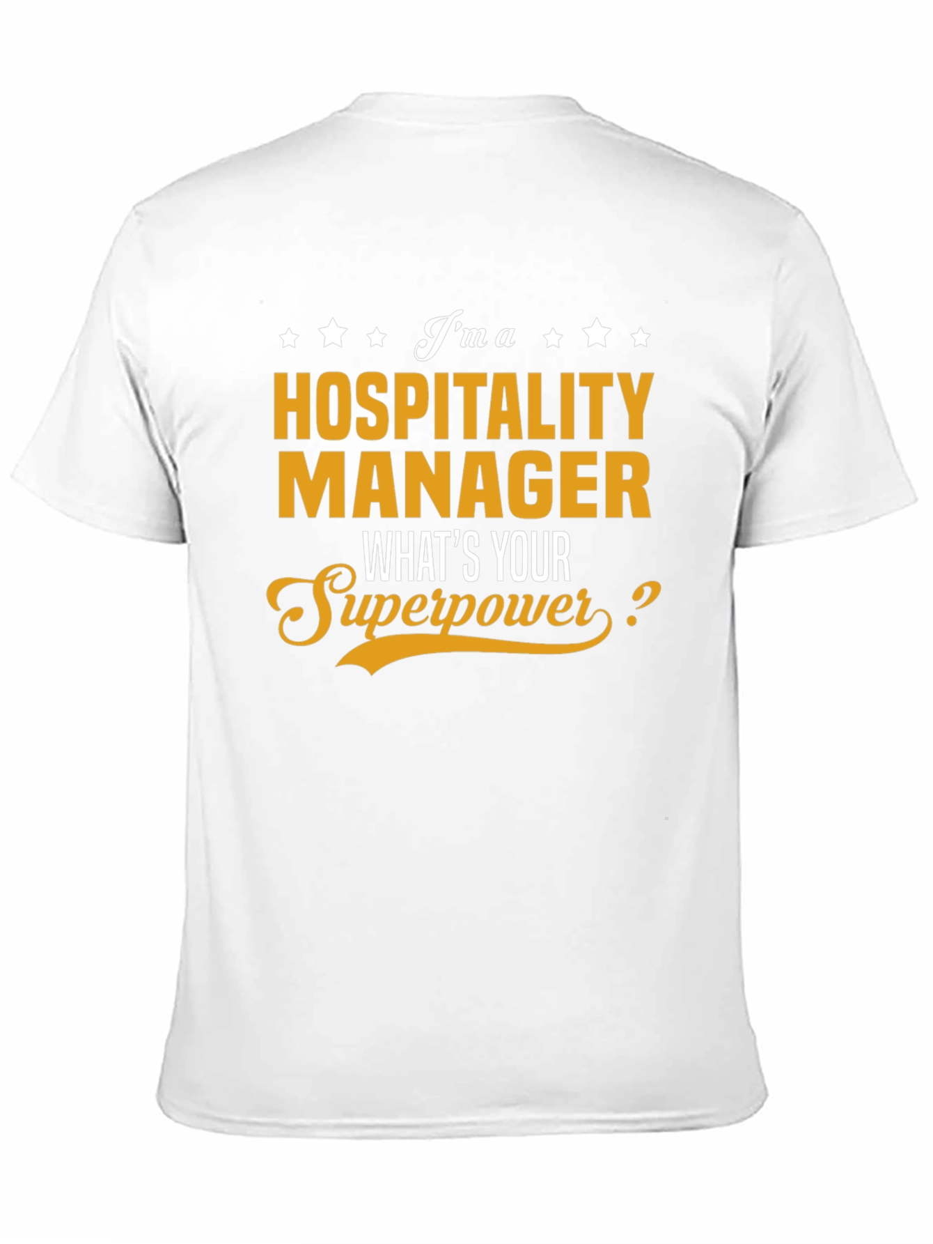 Hospitality Manager Superpower T-Shirt - Job Pride