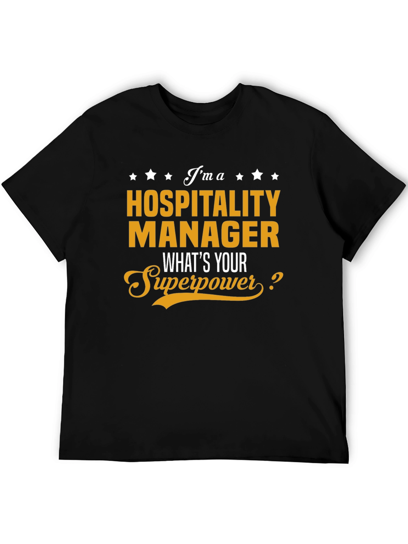 Hospitality Manager Superpower T-Shirt - Job Pride
