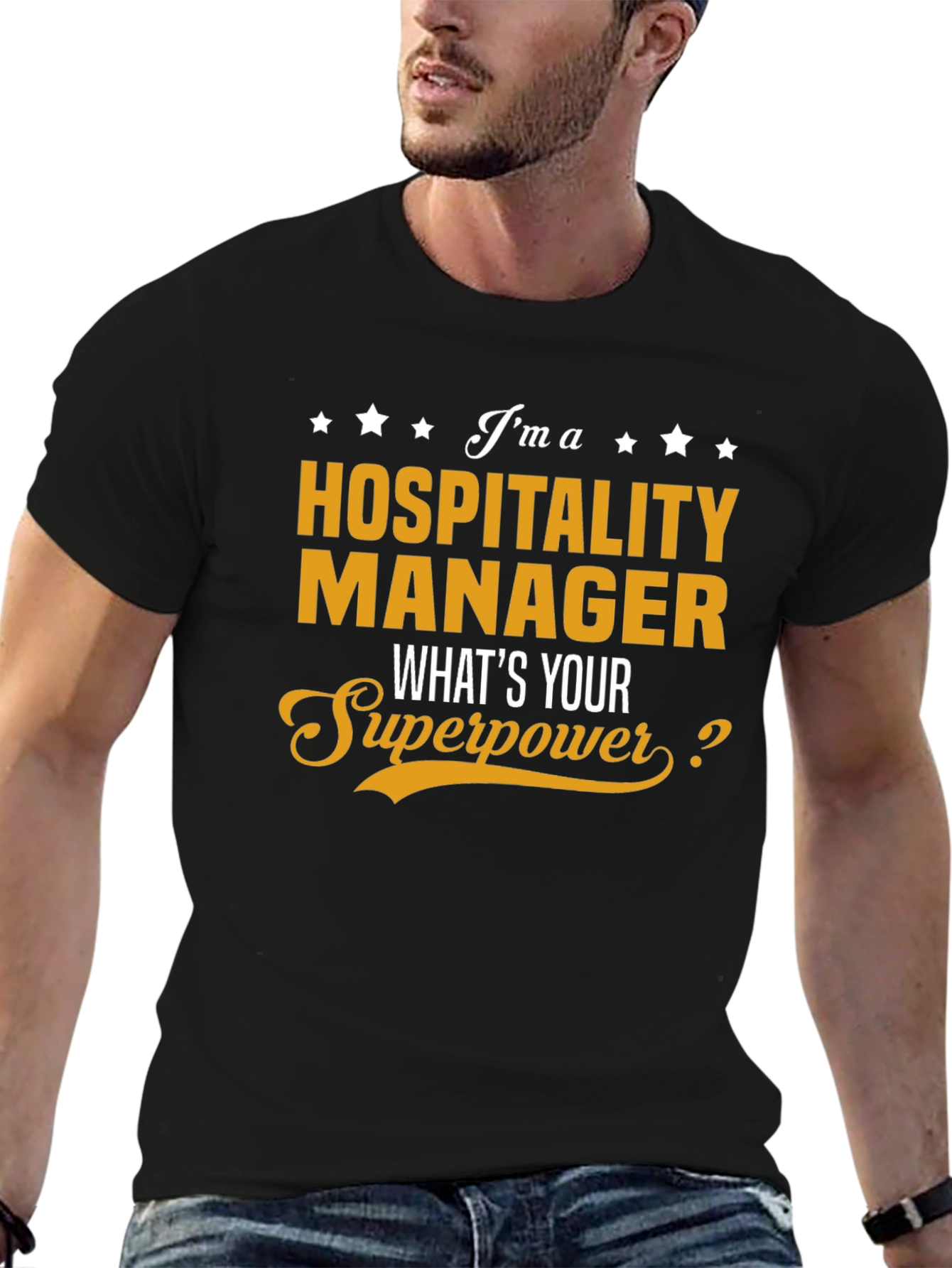 Hospitality Manager Superpower T-Shirt - Job Pride