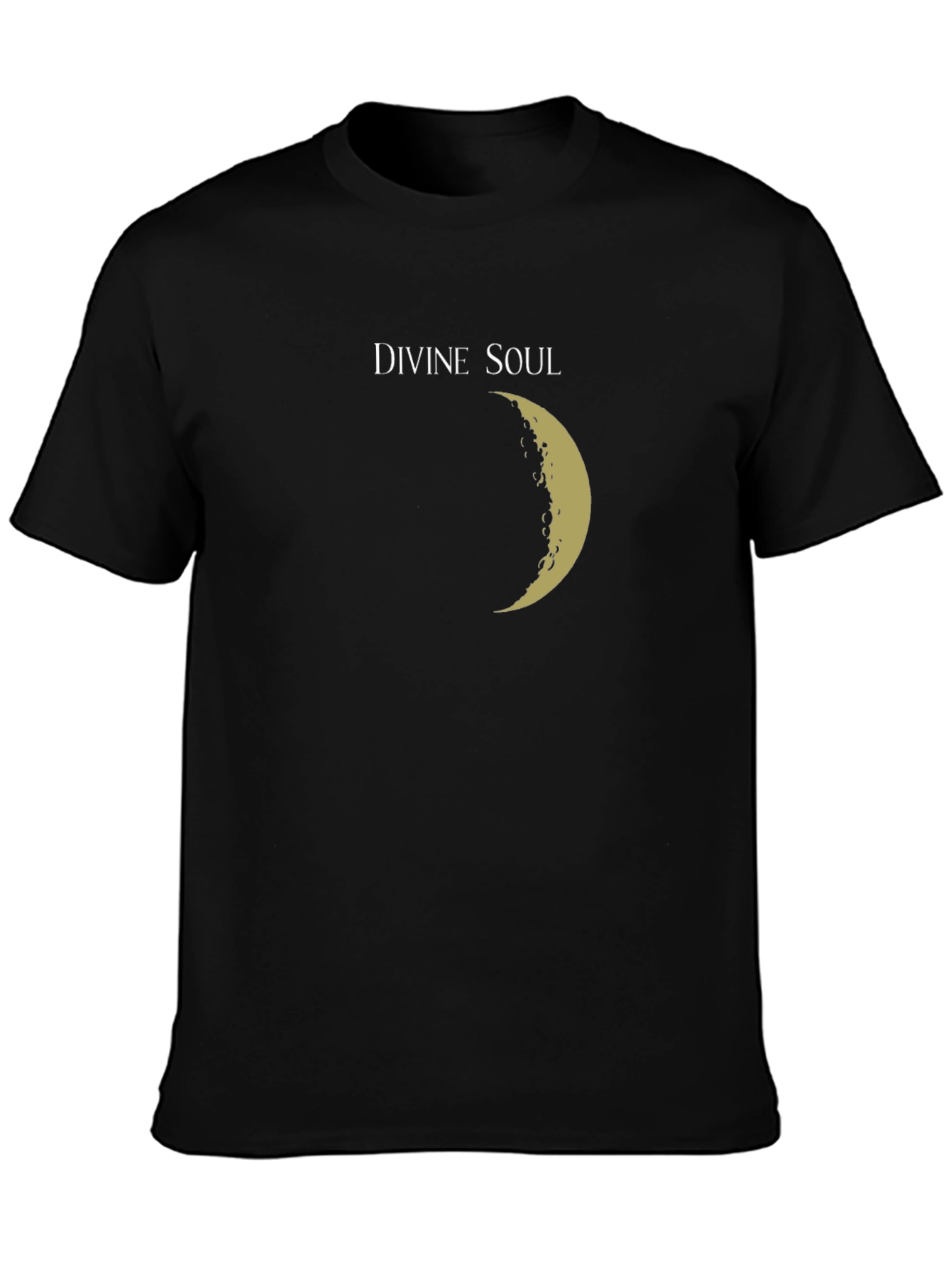Divine Soul Black Graphic Tee