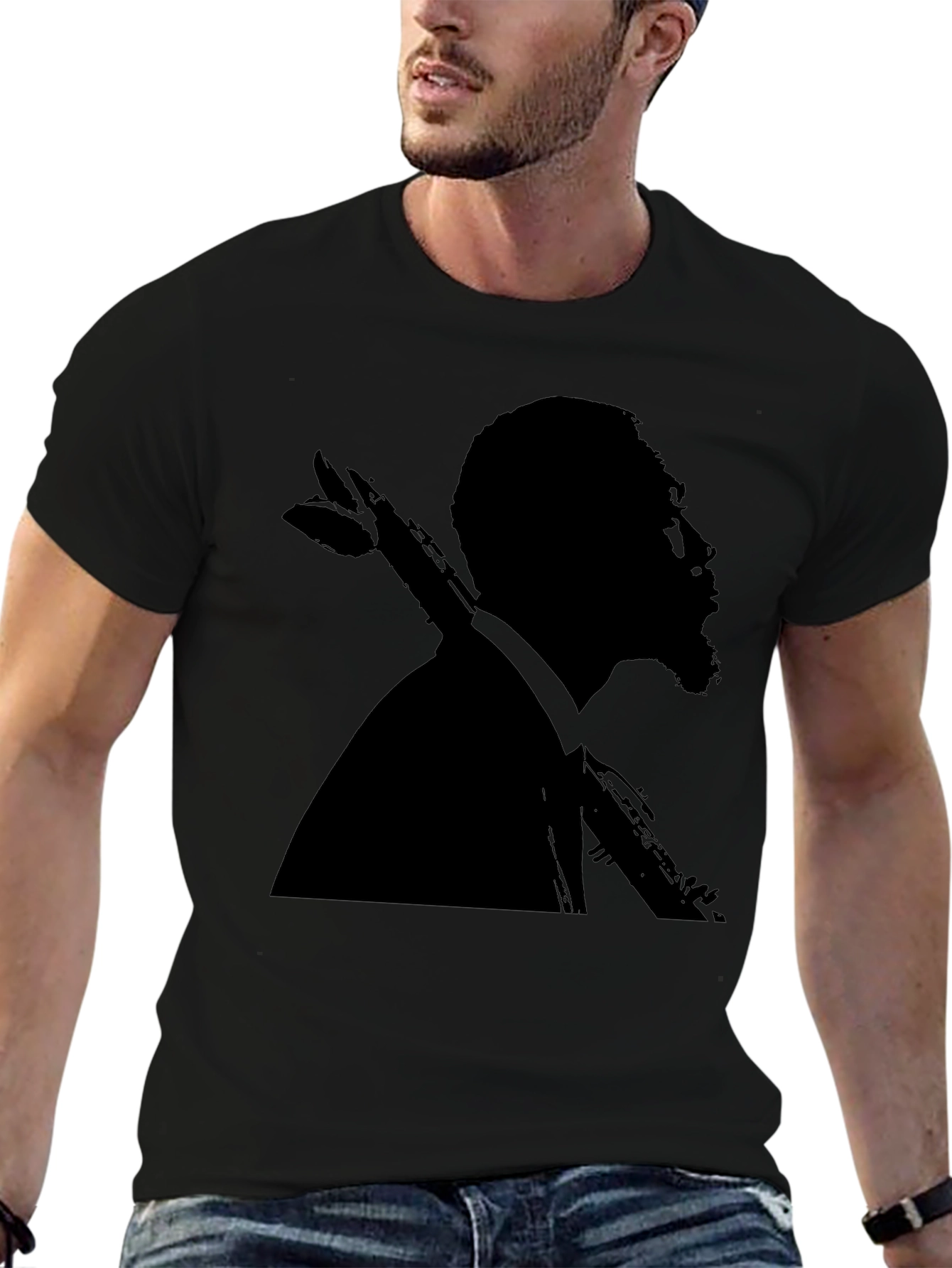 Saxophone Silhouette T-Shirt