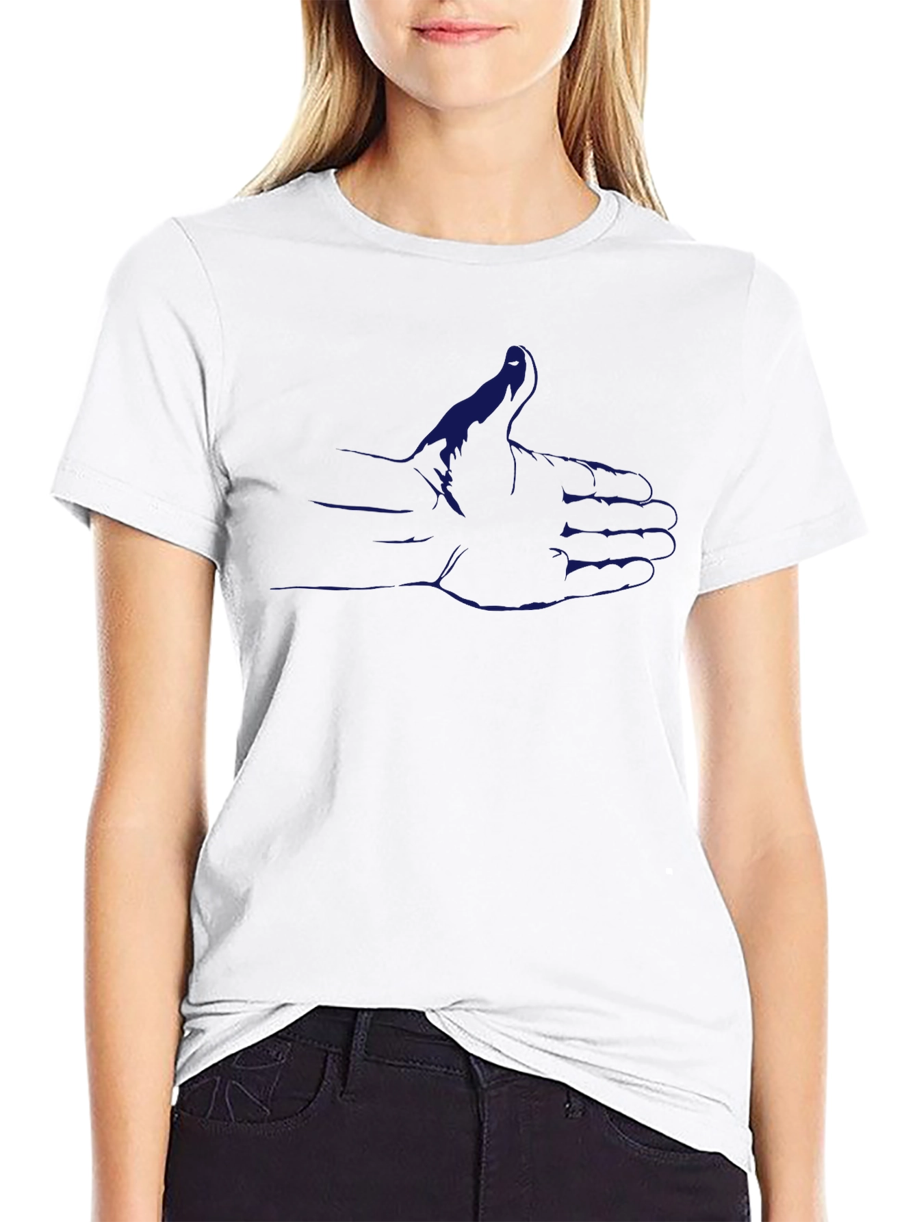 Shadow Hand T-Shirt - Dark