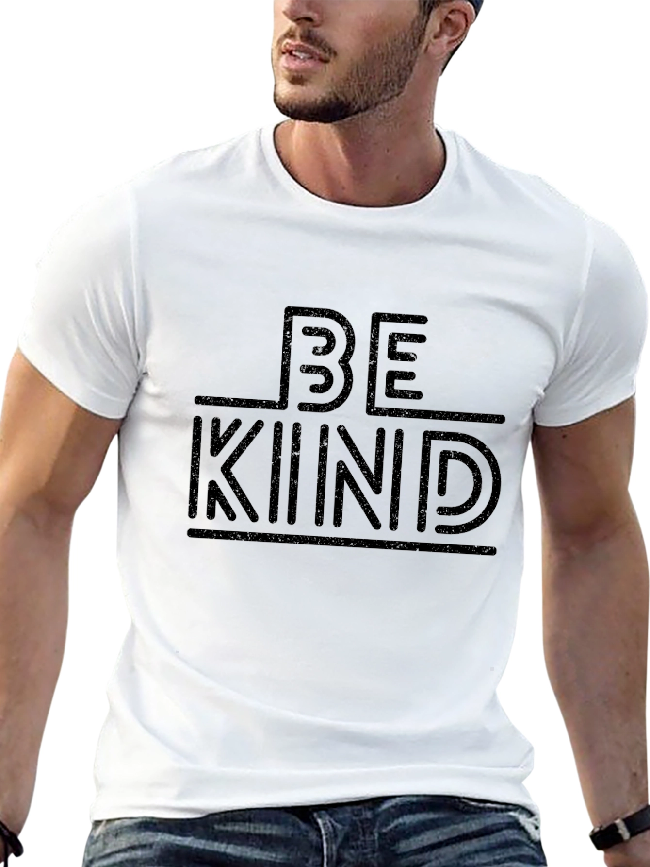 Be Kind Graphic T-Shirt - Black