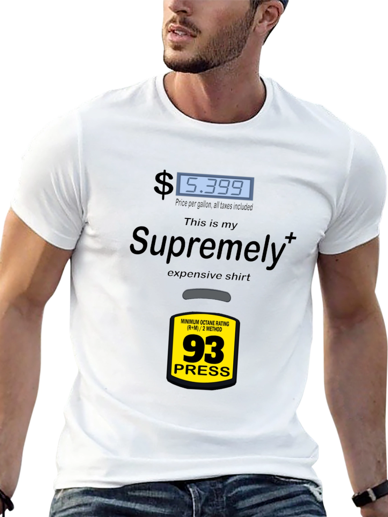 Supremely Expensive Gas Price T-Shirt