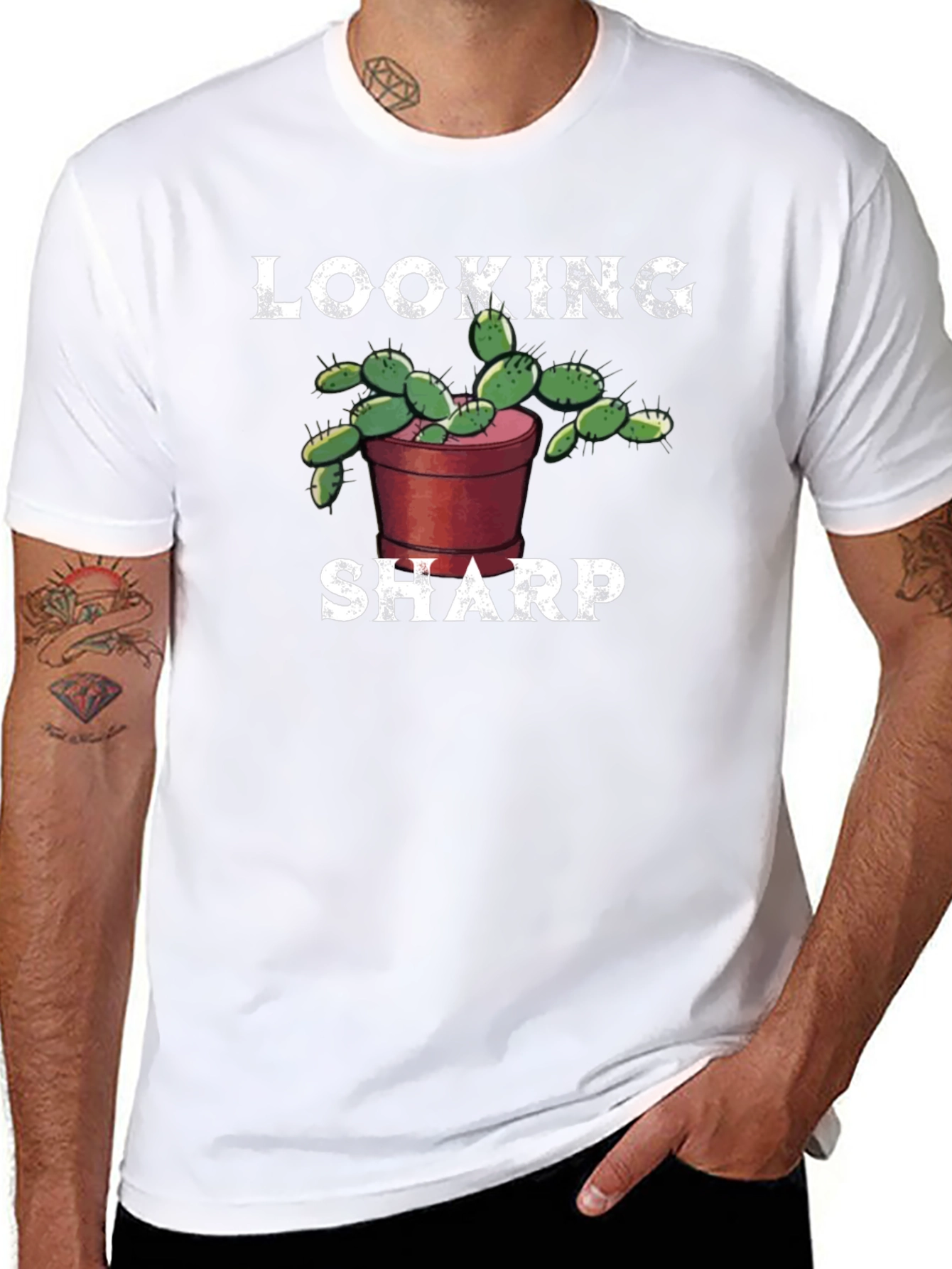 Looking Sharp Cactus T-Shirt