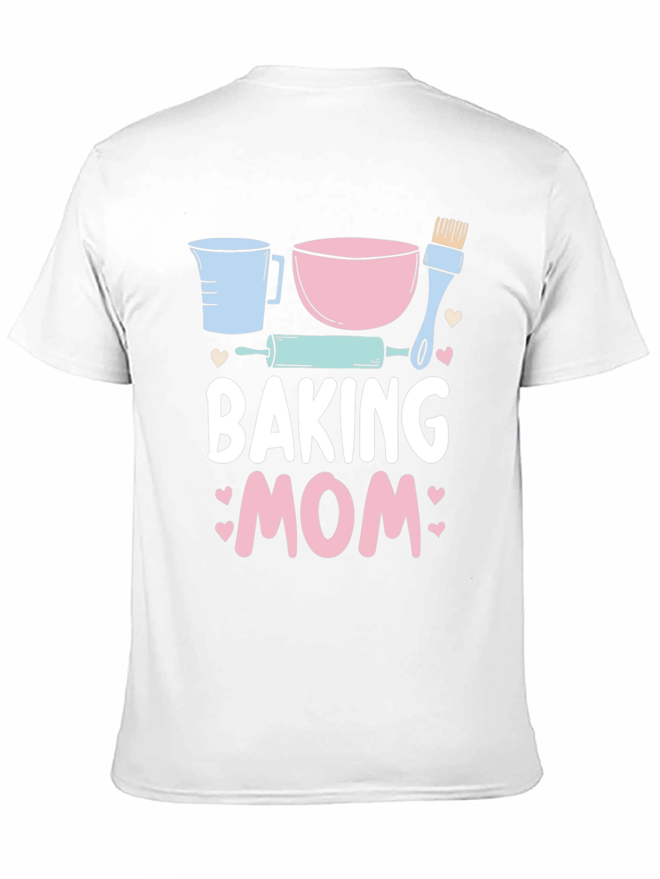 Baking Mom Graphic T-Shirt Cute Baking Design